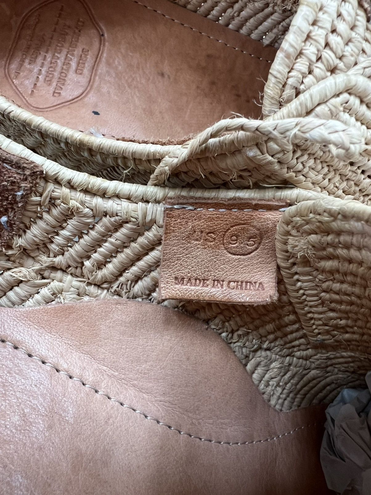 Visvim Visvim patrician raffia folk corda foley brigadier virgil Size US 9.5 / EU 42-43 - 6 Thumbnail