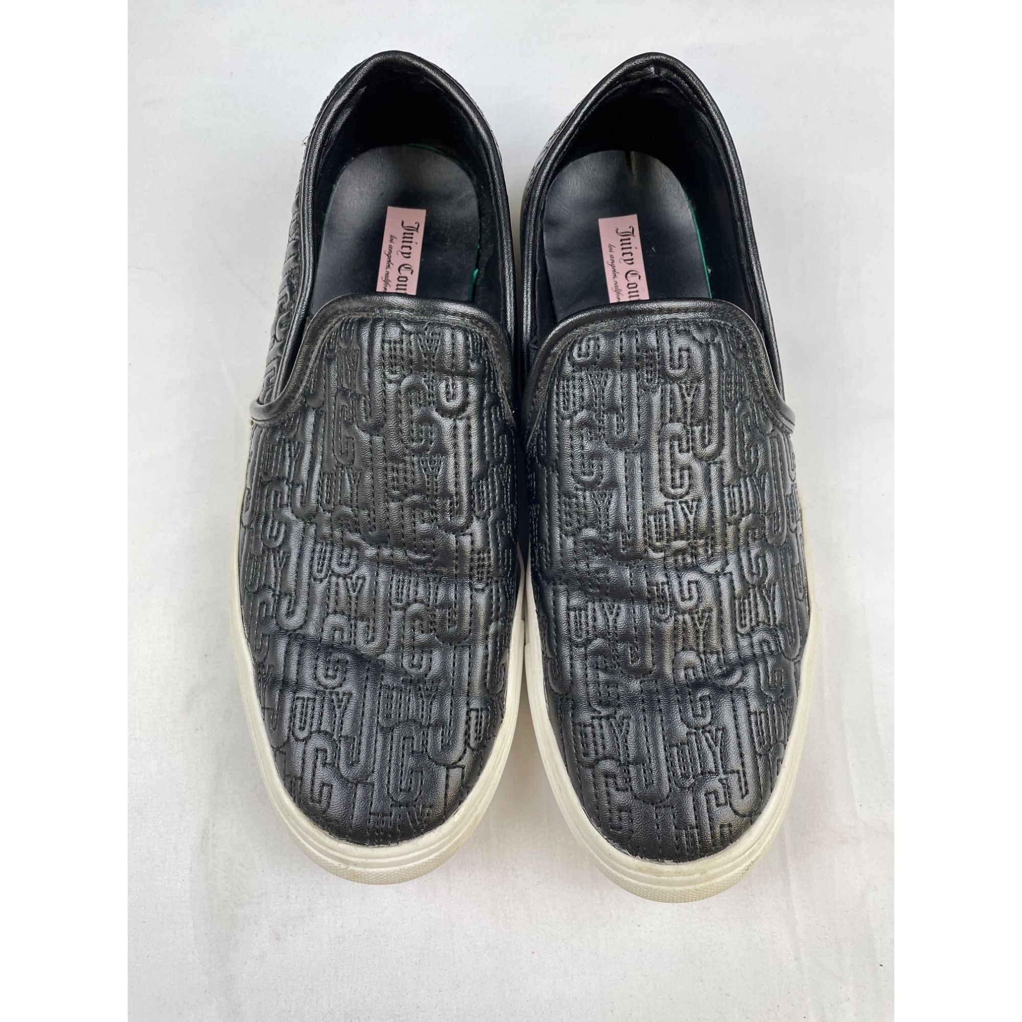 Juicy Couture Juicy Couture Women's Black Slip on Sneakers/Shoes Size 8.5 Size US 8.5 / IT 38.5 - 2 Thumbnail