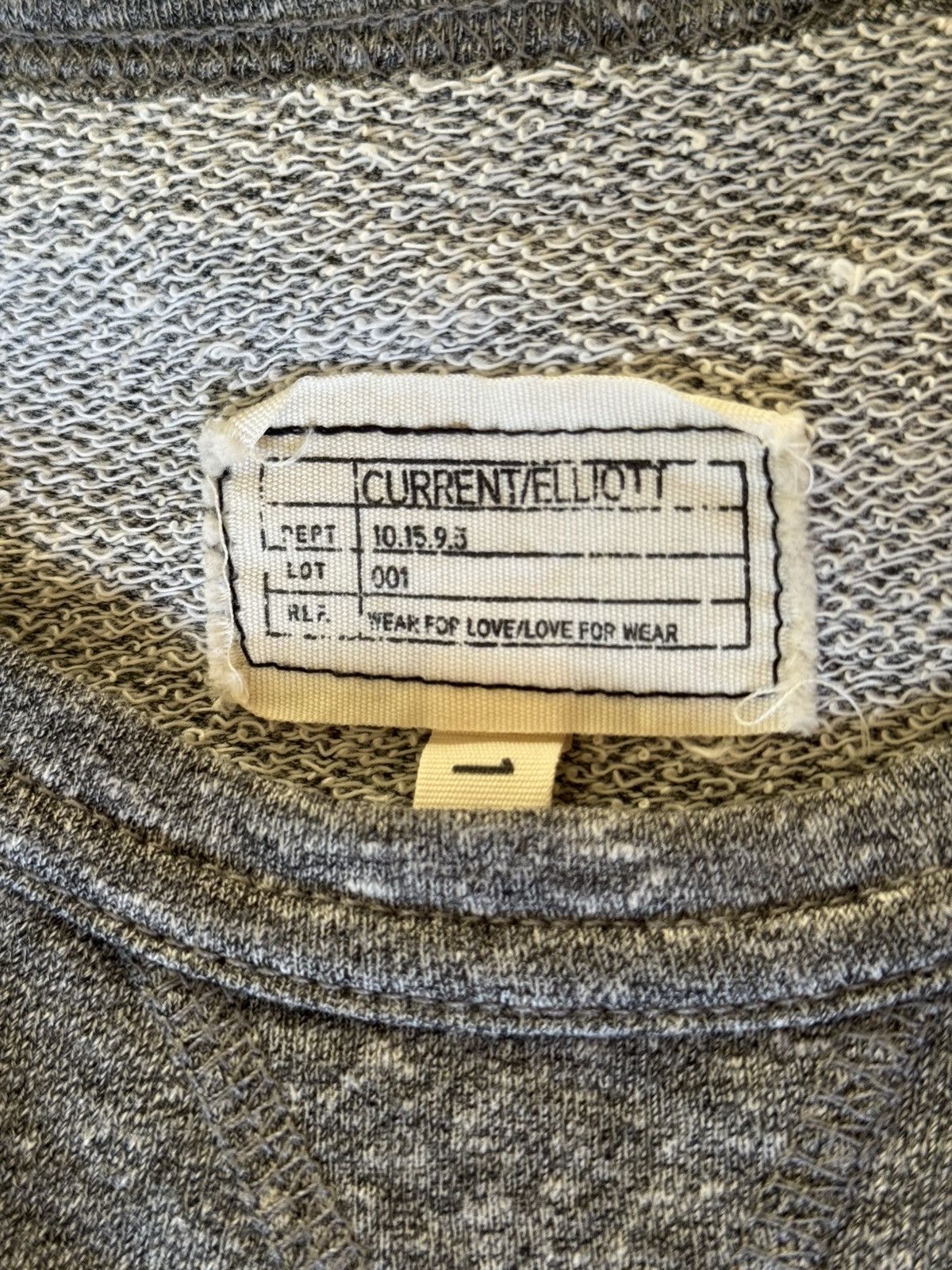 Current/Elliot Current Elliot Grey Sweatshirt Size XS / US 0-2 / IT 36-38 - 3 Thumbnail