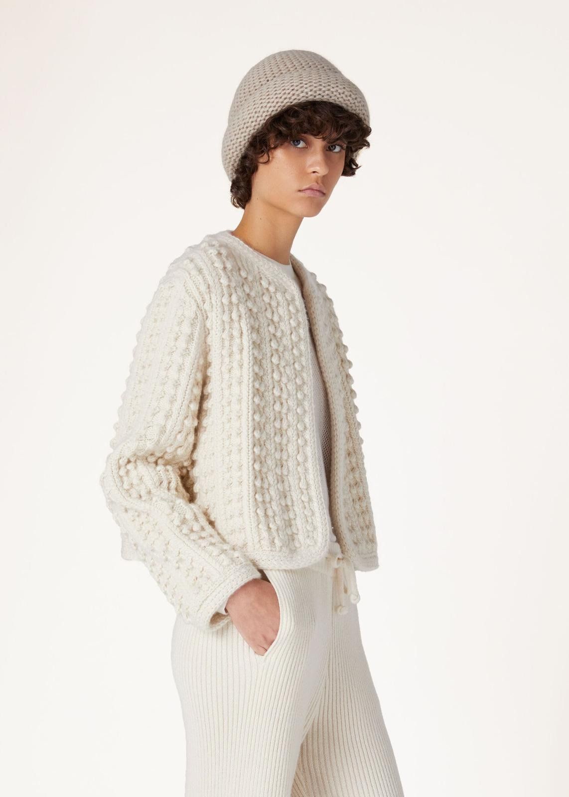 Loro Piana o1srvl11e0125 FAO1671 Sayama Jacket in Off White Size S / US 4 / IT 40 - 4 Thumbnail