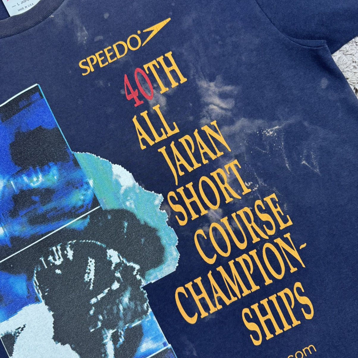 Speedo Vintage 90’s Speedo 40th All Japan Championships T-shirt Size US L / EU 52-54 / 3 - 8 Thumbnail