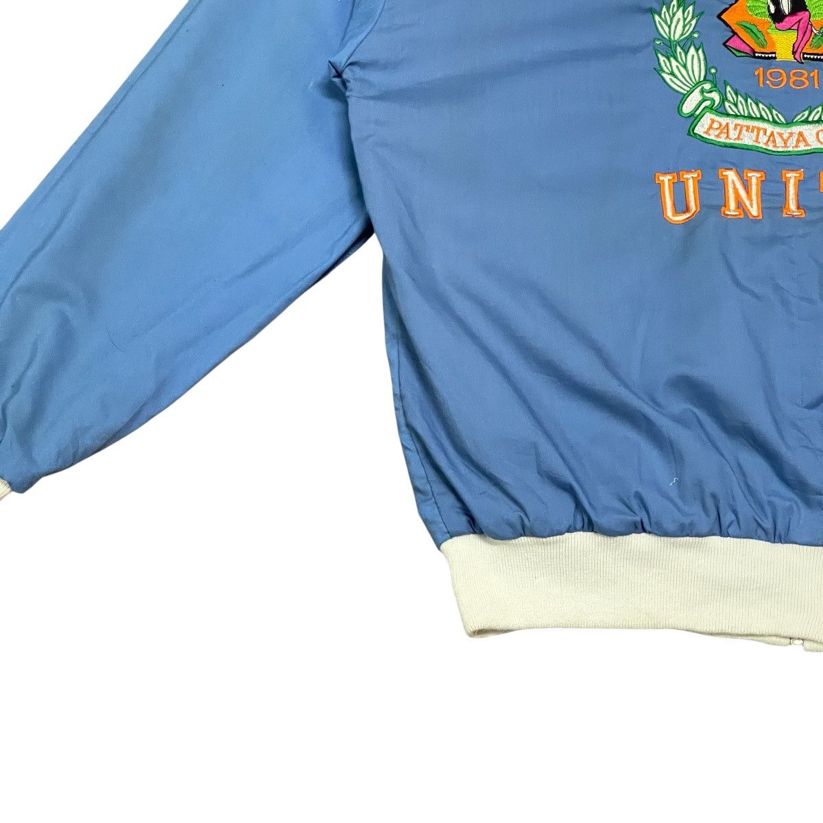 Vintage Vintage 80s Pattaya City Reversible Varsity Jacket Size US L / EU 52-54 / 3 - 3 Thumbnail