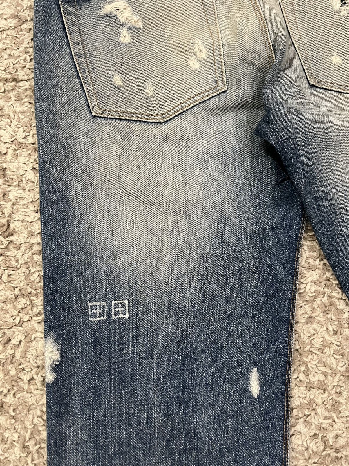 Ksubi OG KSUBI VAN WINKLE DISTRESSED DENIM Size US 32 / EU 48 - 8 Thumbnail