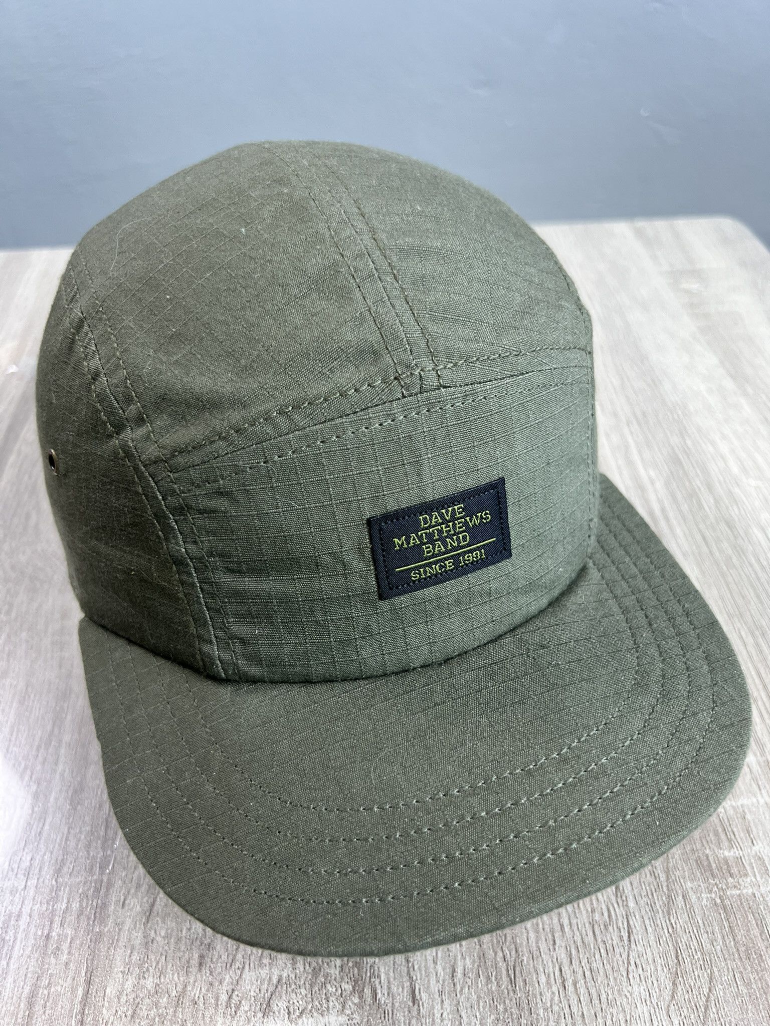 Band Tees Dave Matthews Band 5 Panel Cap #9 Size ONE SIZE - 2 Thumbnail