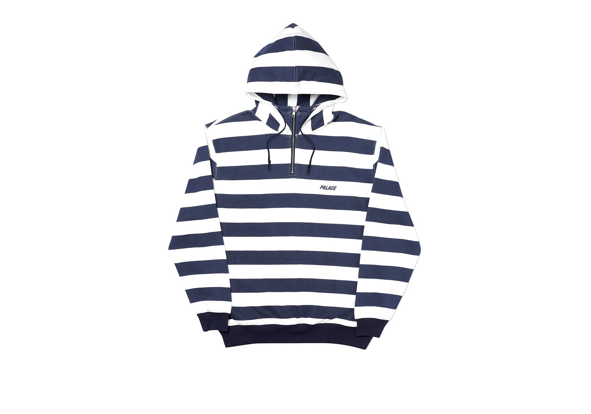 Palace 💚 2019 Palace TRI-STRIPE-ZIP Hoodie Navy Medium NEW Size US M / EU 48-50 / 2 - 2 Thumbnail