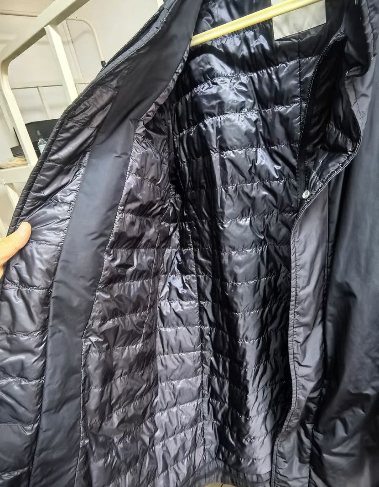 Moncler Moncler Black Down Coat Size US XL / EU 56 / 4 - 5 Thumbnail