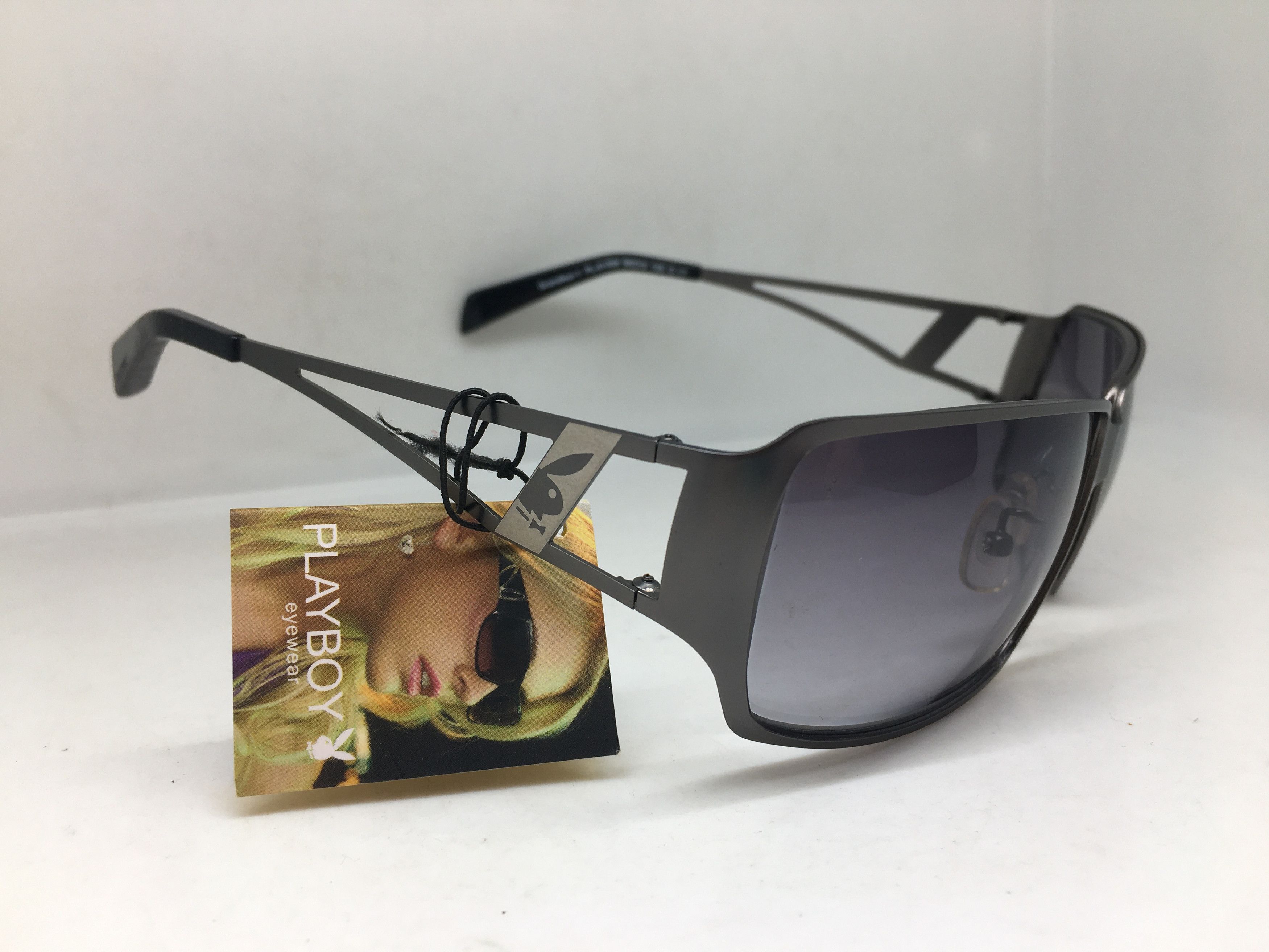 Playboy Playboy USA PL91006 Gray Silver Sunglasses Frame Size ONE SIZE - 1 Thumbnail