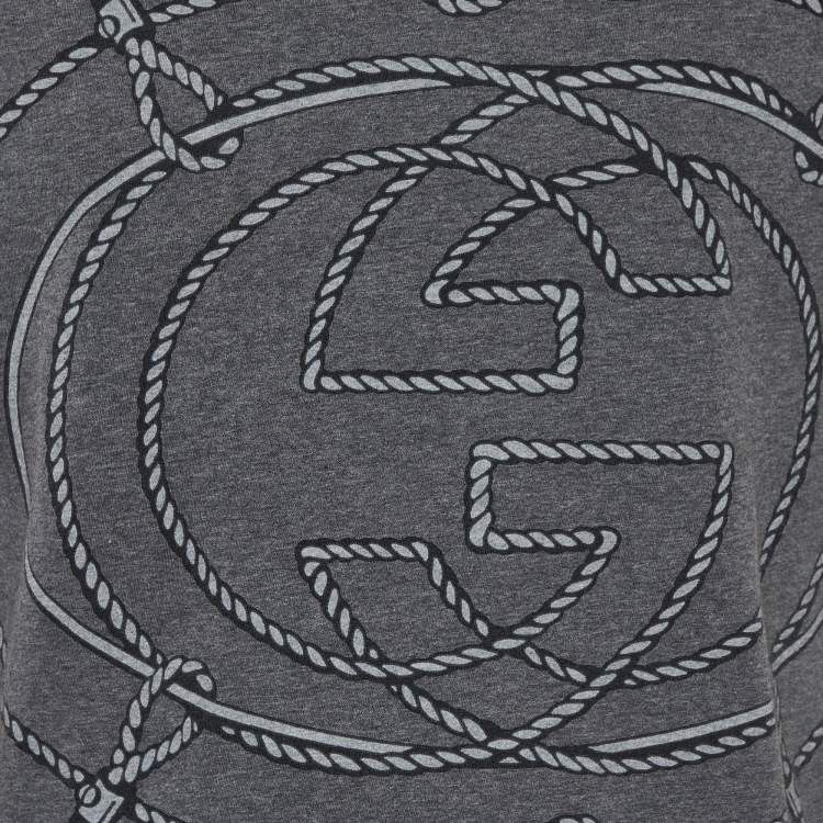 Gucci Gucci Gray Knot Double G Tee Size US S / EU 44-46 / 1 - 4 Thumbnail