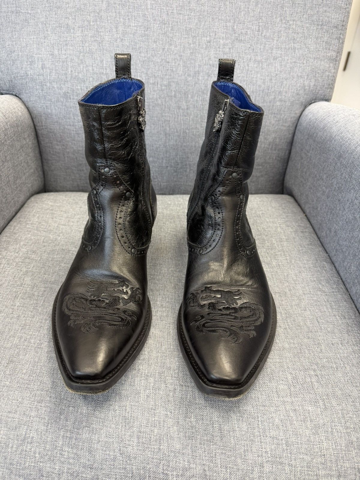 Mark Nason FINAL PRICE DROP Vintage Rocker Boots Size US 8.5 / EU 41-42 - 3 Thumbnail