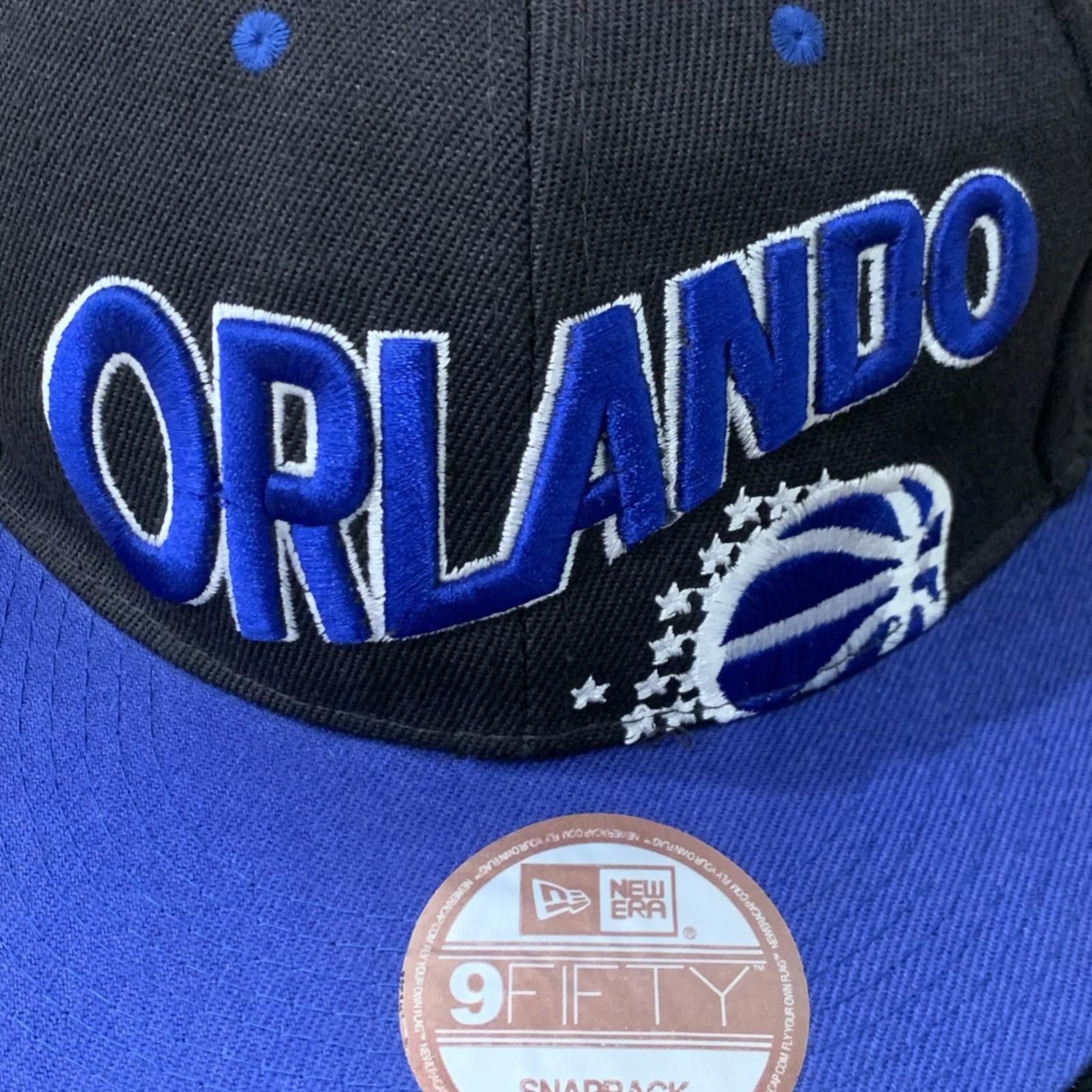 NBA Orlando Magic New Era 9FIFTY Snapback Black Blue Deadstock Size ONE SIZE - 3 Thumbnail