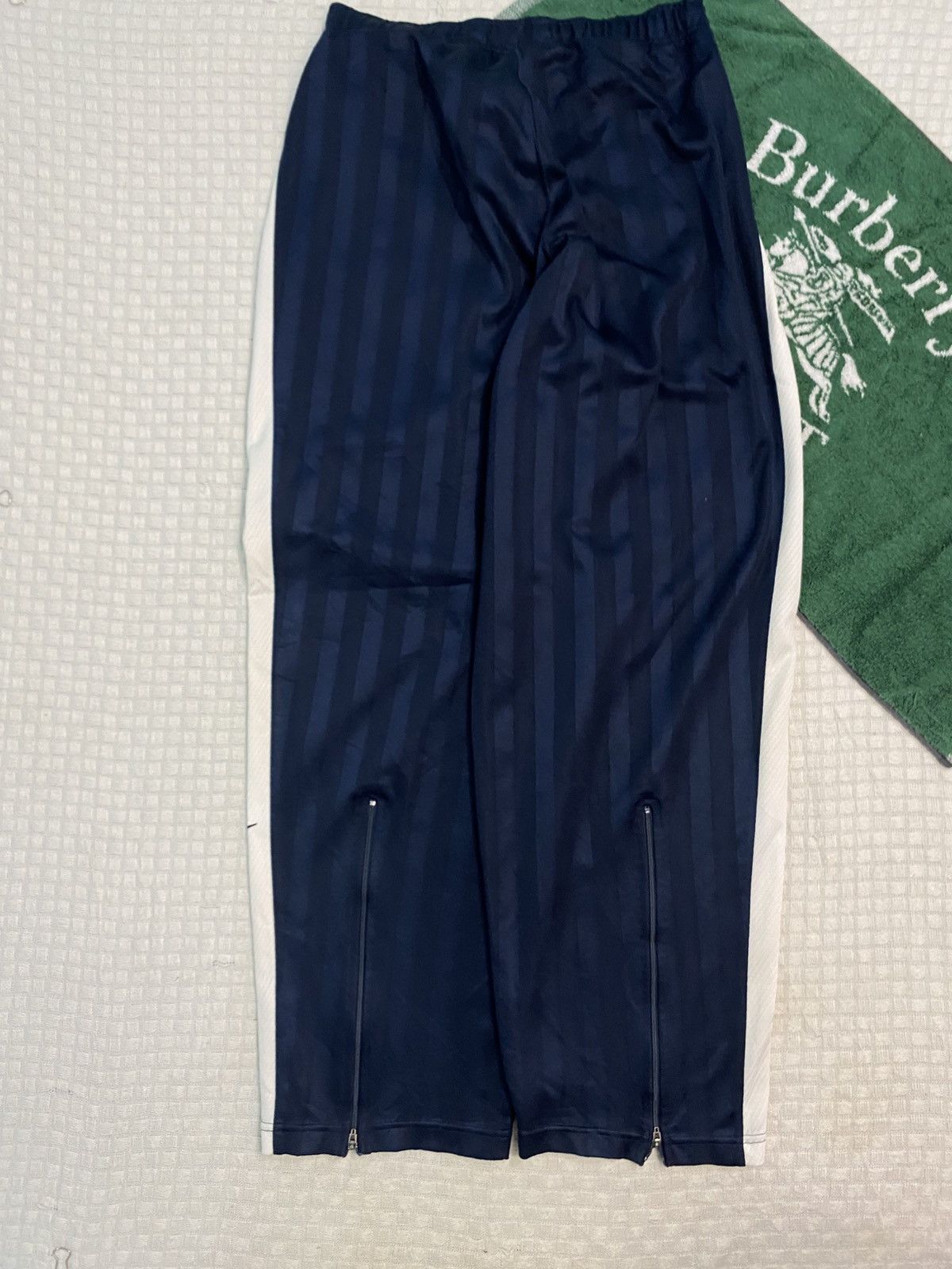 NOCTA × Nike 💥 VINTAGE NIKE 90S BAGGY WIDE LEG SWOOSH TRACK PANTS Y2K Size US 30 / EU 46 - 9 Thumbnail