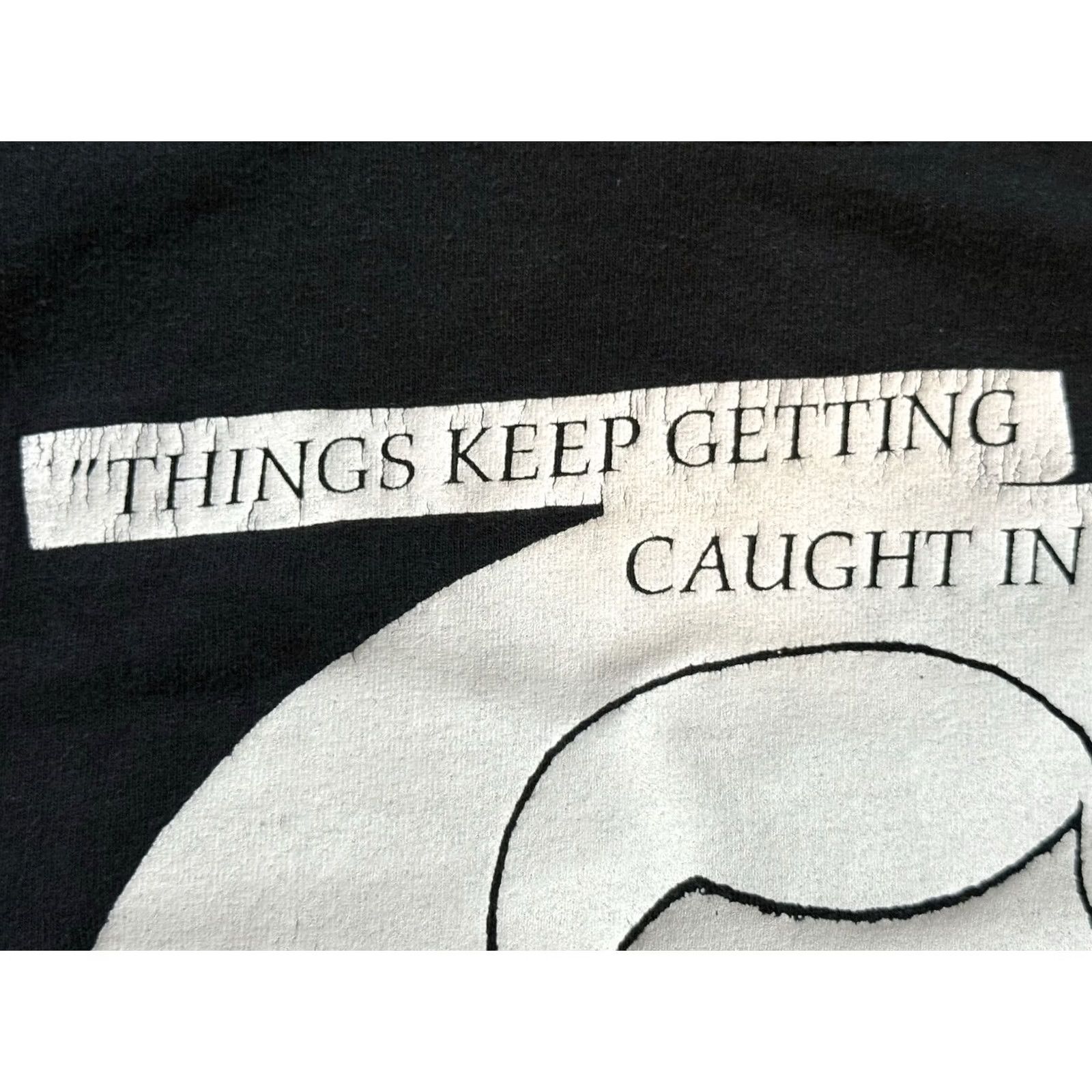 Gildan VINTAGE Choking Victim No Gods/No Managers Longsleeve Shirt L Black Nike? Size US L / EU 52-54 / 3 - 4 Thumbnail