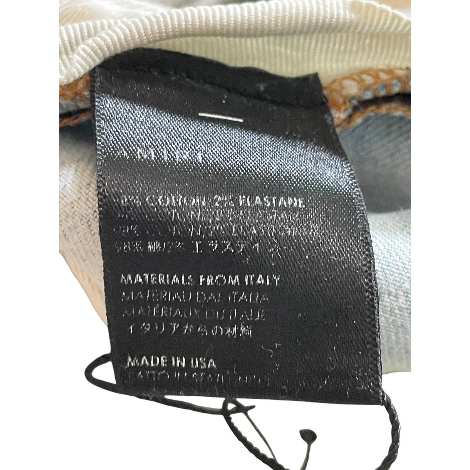 Amiri Amiri Light Wash Bleached Thrasher Jeans Size US 31 - 7 Thumbnail