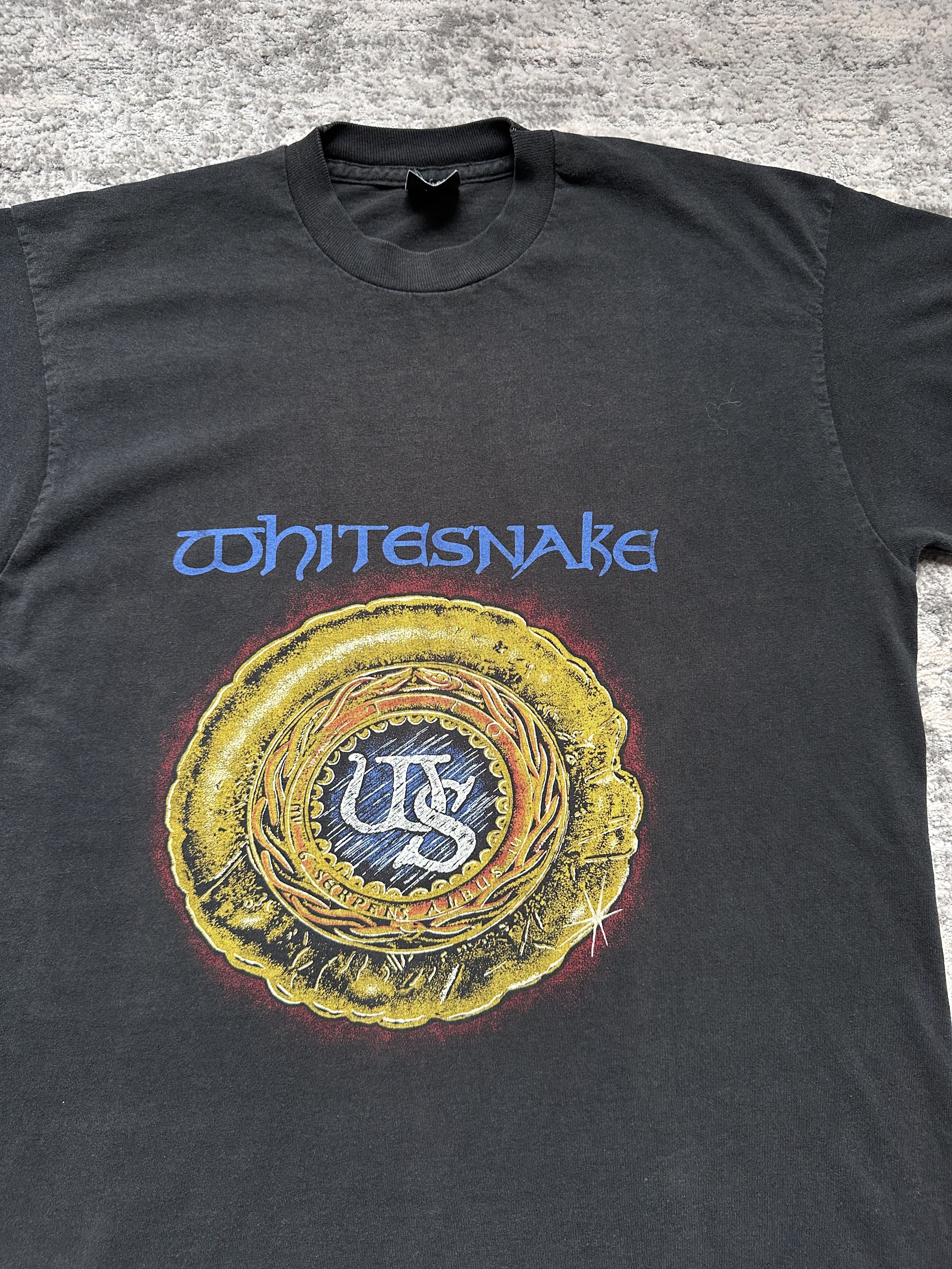 Band Tees Whitesnake vintage t shirt Size US L / EU 52-54 / 3 - 3 Thumbnail