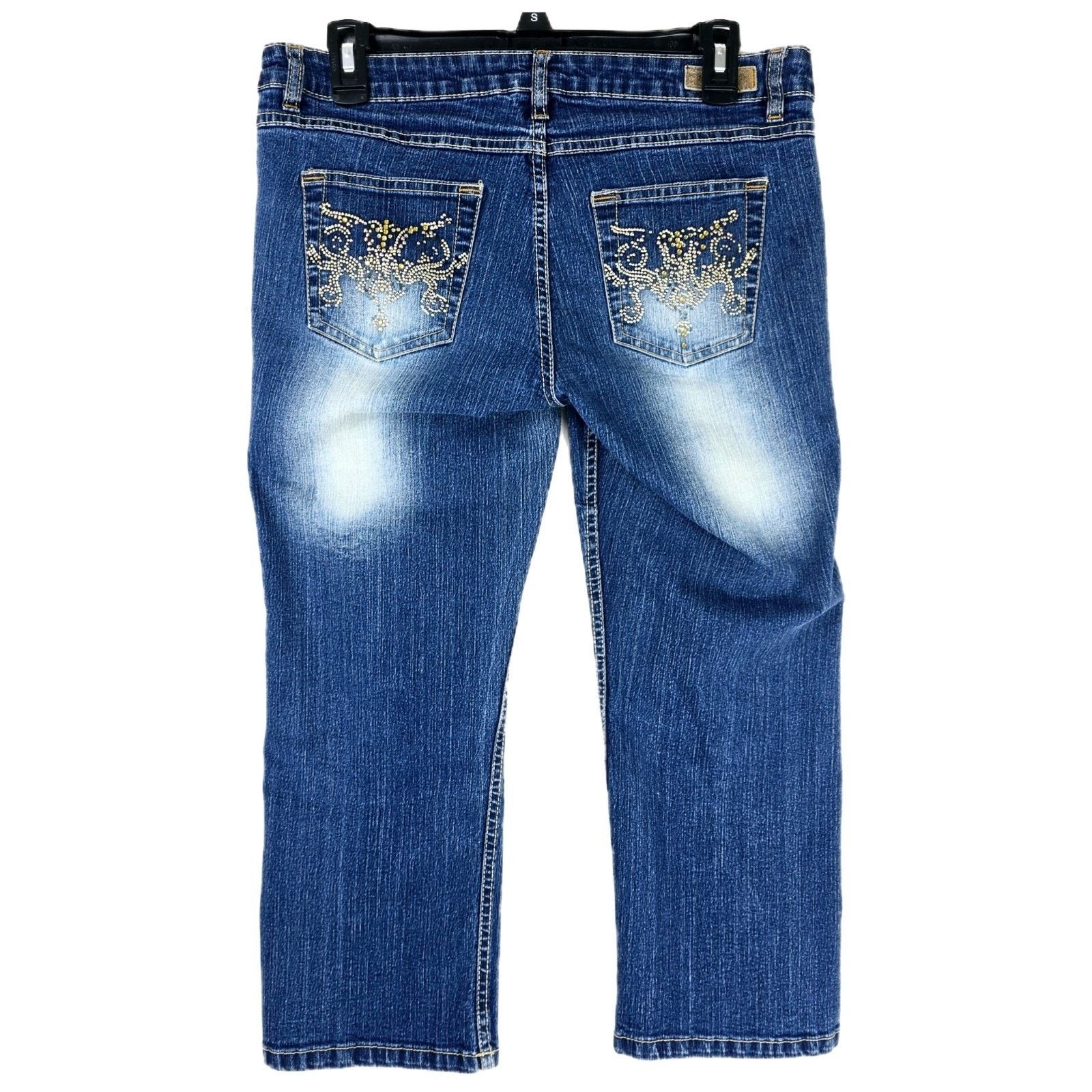 Southpole Vintage Southpole Capri Jeans Womens Sz 9 32x22 Juniors Y2K Size 32" / US 10 / IT 46 - 1 Thumbnail