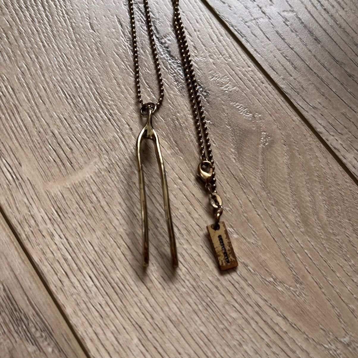 Marc Jacobs Marc Jacobs Mainline Vintage Archive Wishbone Necklace Size ONE SIZE - 2 Thumbnail