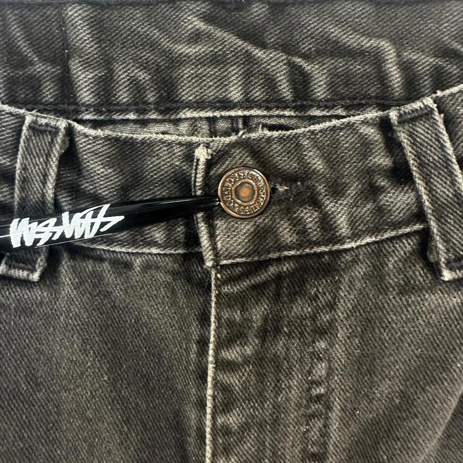 Levi's Vintage 1999 Black Levi Orange Tabs Size US 31 - 3 Thumbnail