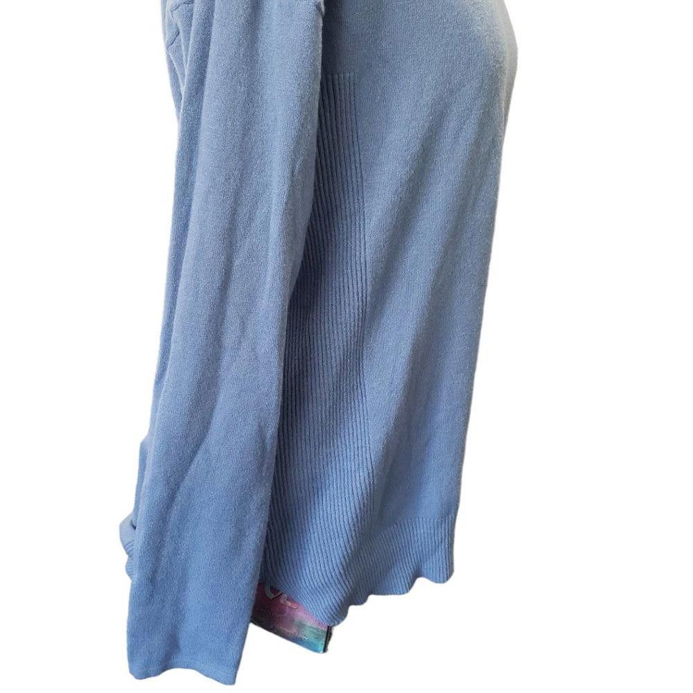 Designer CT785 Devotion by "Cyrus" Ladies Crew Neck Blue Sweater L Size L / US 10 / IT 46 - 7 Thumbnail