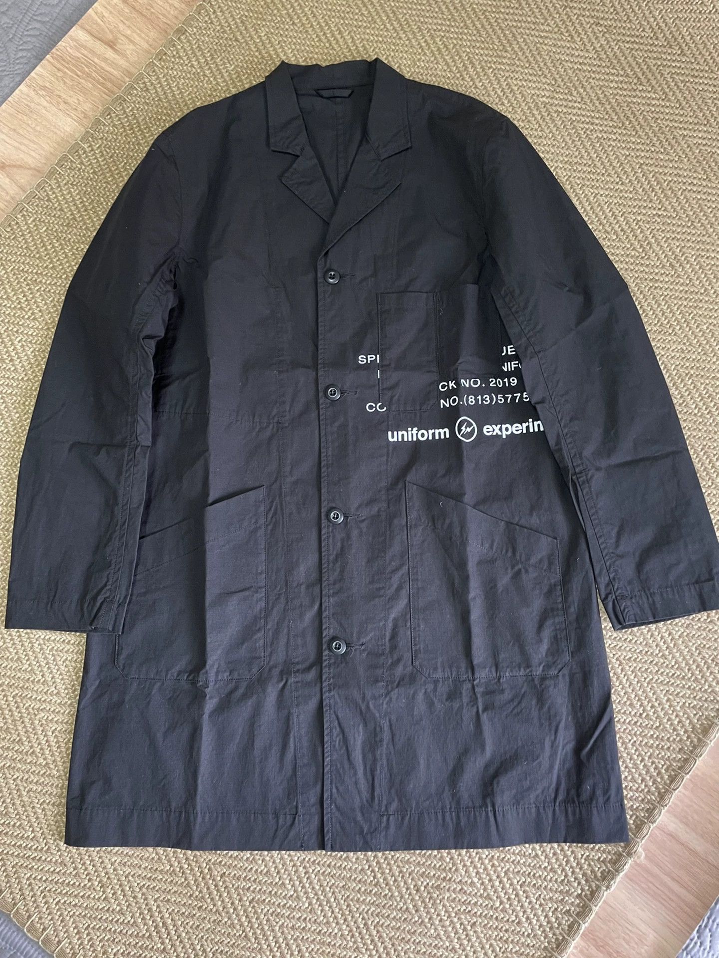 uniform experiment Uniform Experiment UEN Coat with Lightning Graphic Size US M / EU 48-50 / 2 - 1 Thumbnail