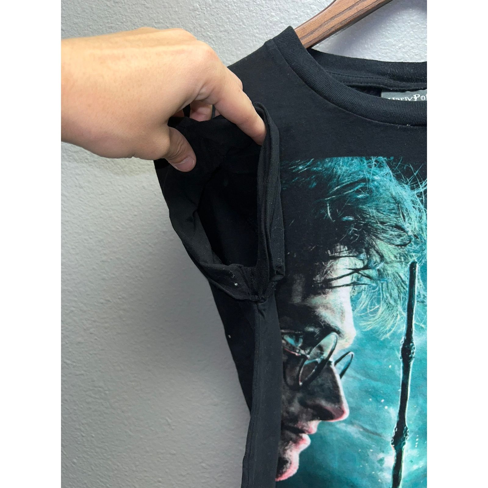 Warner Bros Women's Harry Potter And The Deathly Hollows Voldemort Shirt Size XL / US 12-14 / IT 48-50 - 8 Thumbnail