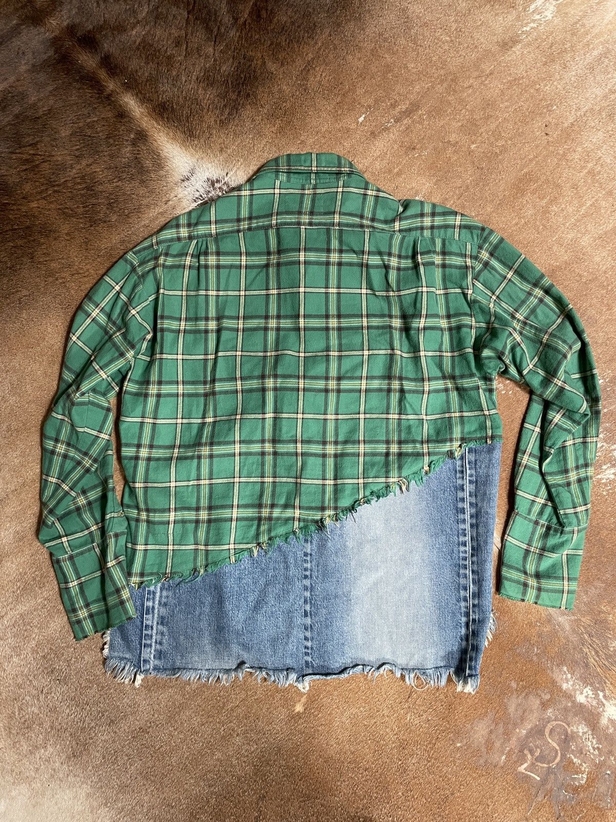 Greg Lauren Greg Lauren patchwork over shirt Size US S / EU 44-46 / 1 - 9 Thumbnail