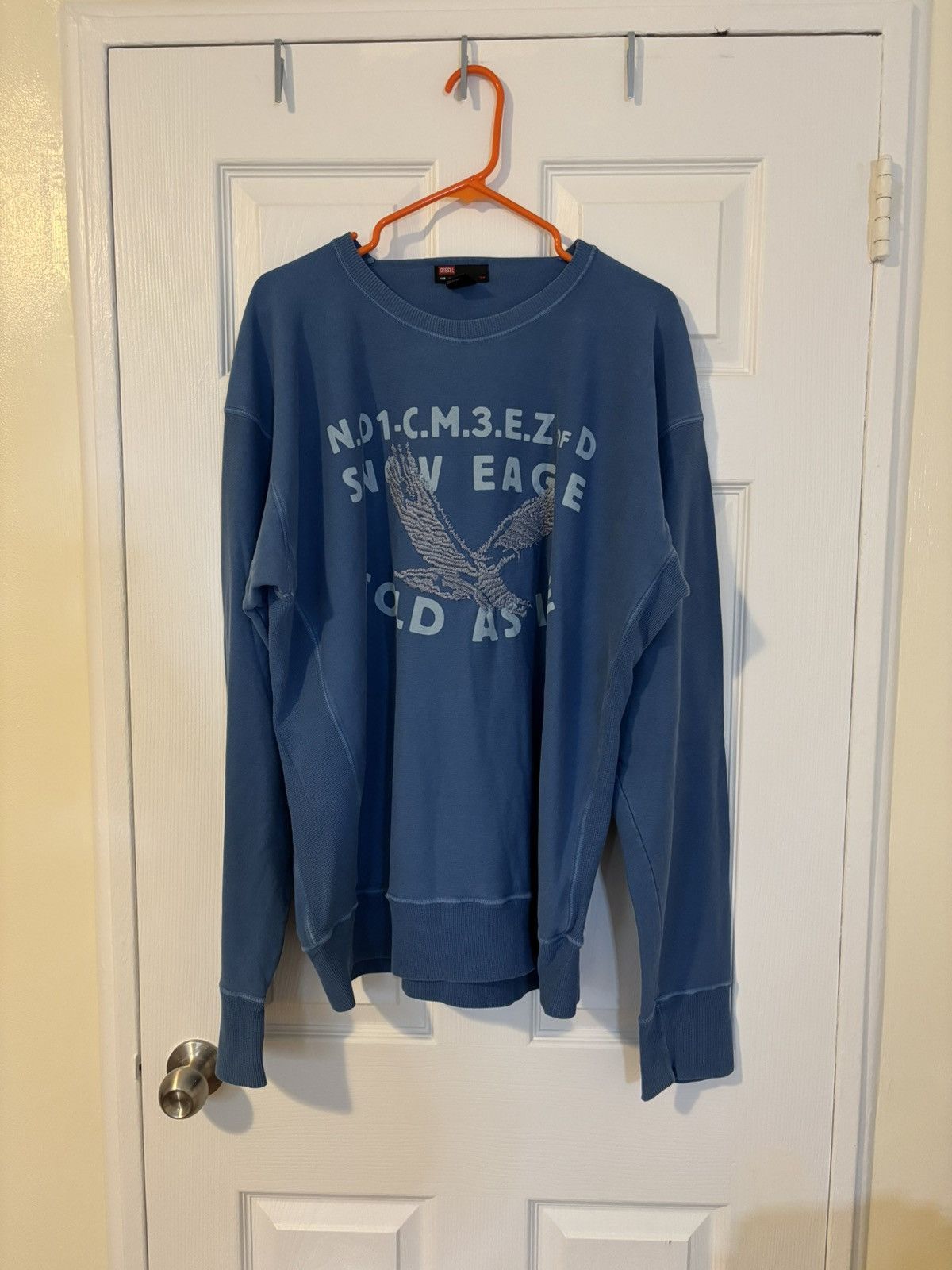 Diesel × Vintage Vintage Y2K diesel sweatshirt Size US XXL / EU 58 / 5 - 4 Thumbnail