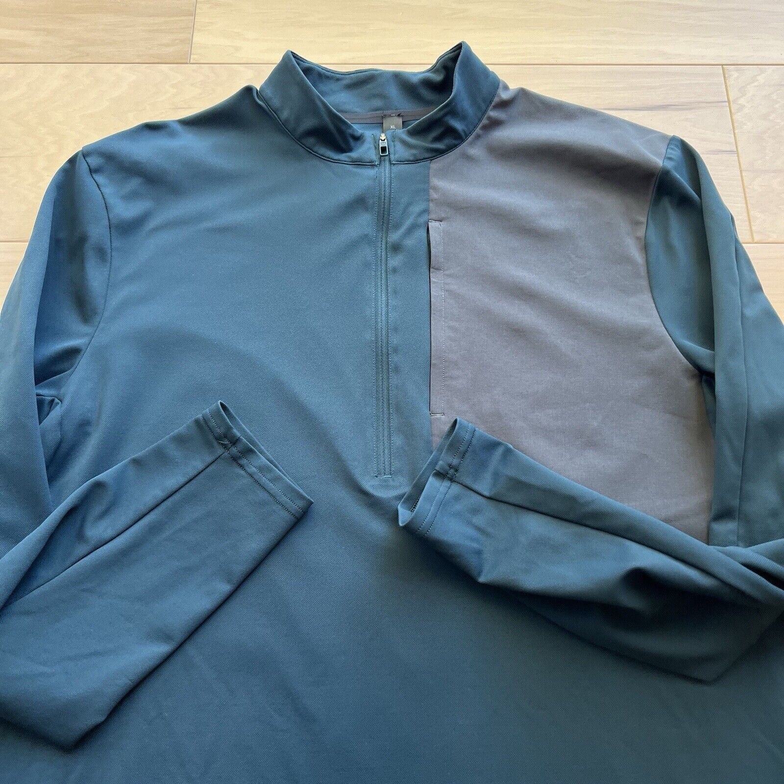 Lululemon Lululemon Division Zip Up XL Blue Pullover Workout Running Size US XL / EU 56 / 4 - 5 Thumbnail