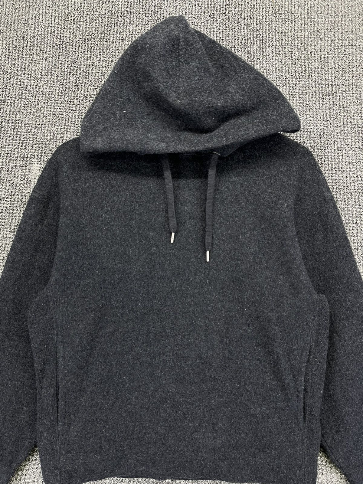 Lemaire × Uniqlo Lemaire x Uniqlo Rare Hoodie Black Sweatshirt Size S / US 4 / IT 40 - 5 Thumbnail