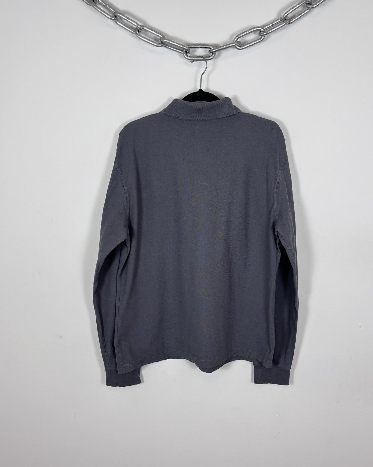 Avirex Avirex Men’s US Air Force Gray Long Sleeve Polo Shirt Size US XXL / EU 58 / 5 - 11 Thumbnail