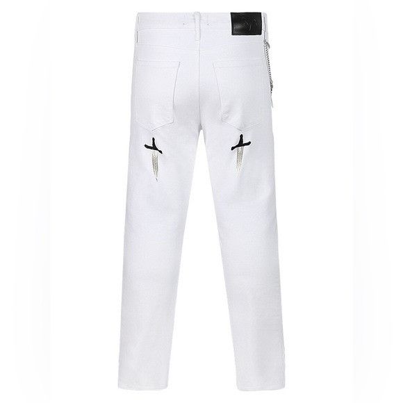 Rta $425 RtA x 21 SAVAGE BRYANY SKINNY WHITE JEANS SZ 32 Size US 32 / EU 48 - 1 Thumbnail