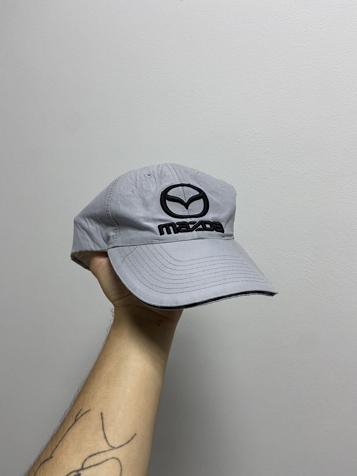 Vintage Mazda Cap Hat Vintage Racing Big Logo Skate Moto Size ONE SIZE - 1 Thumbnail