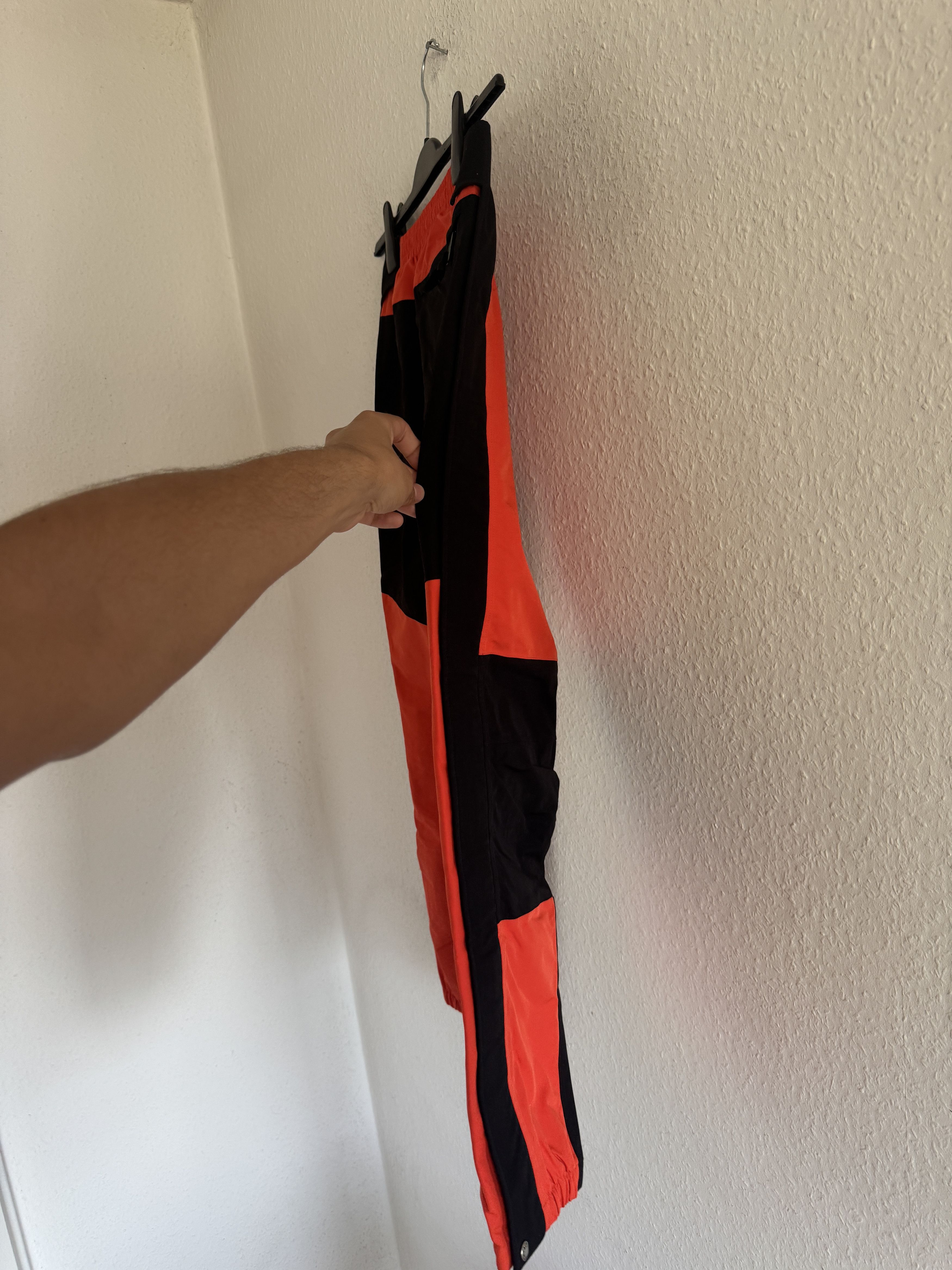 Gucci × The North Face Nylon Track Pants Orange/Black Size US 27 - 9 Thumbnail