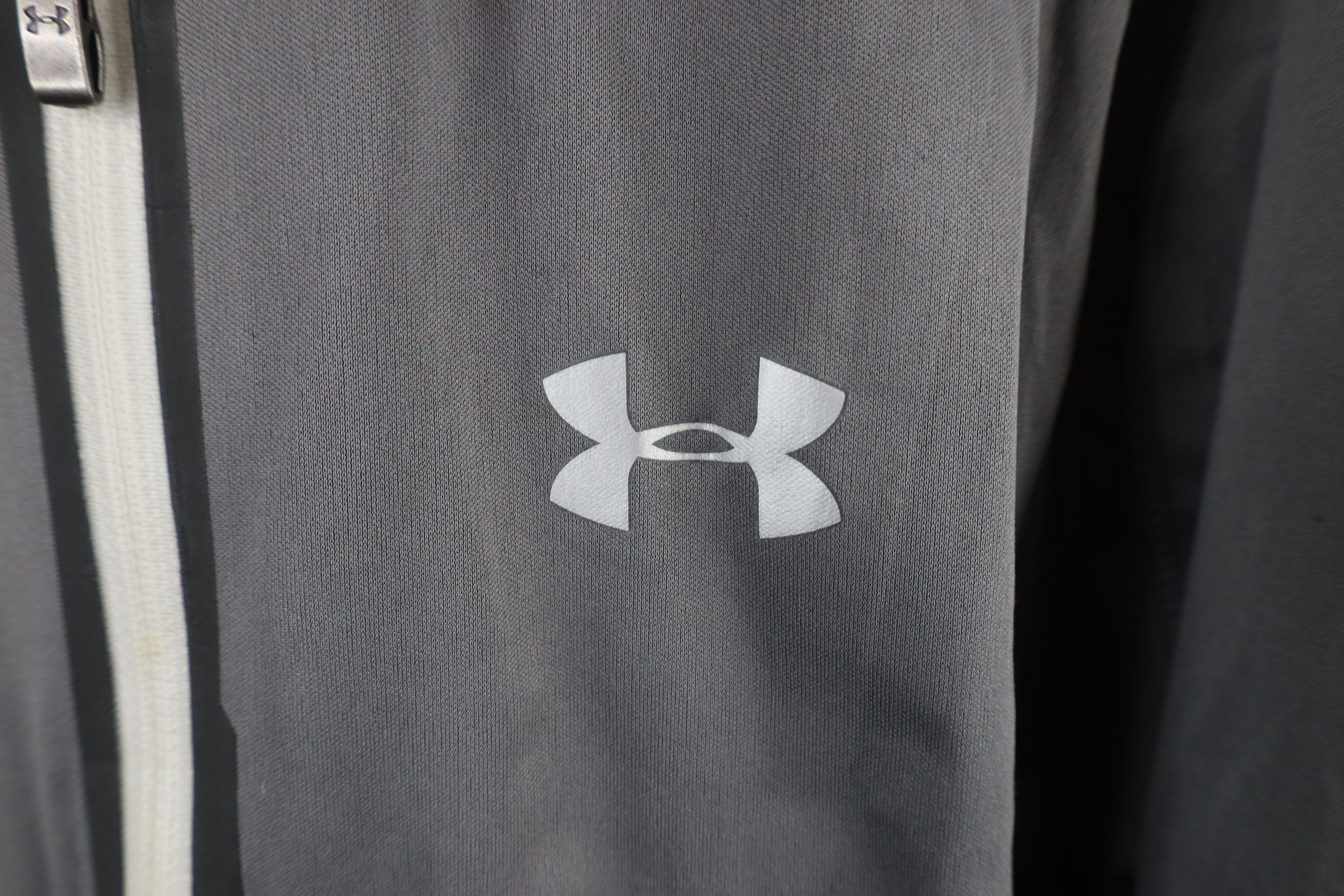 Under Armour × Vintage Under Armour Storm Waterproof Full Zip Rain Jacket Gray Size US M / EU 48-50 / 2 - 9 Thumbnail