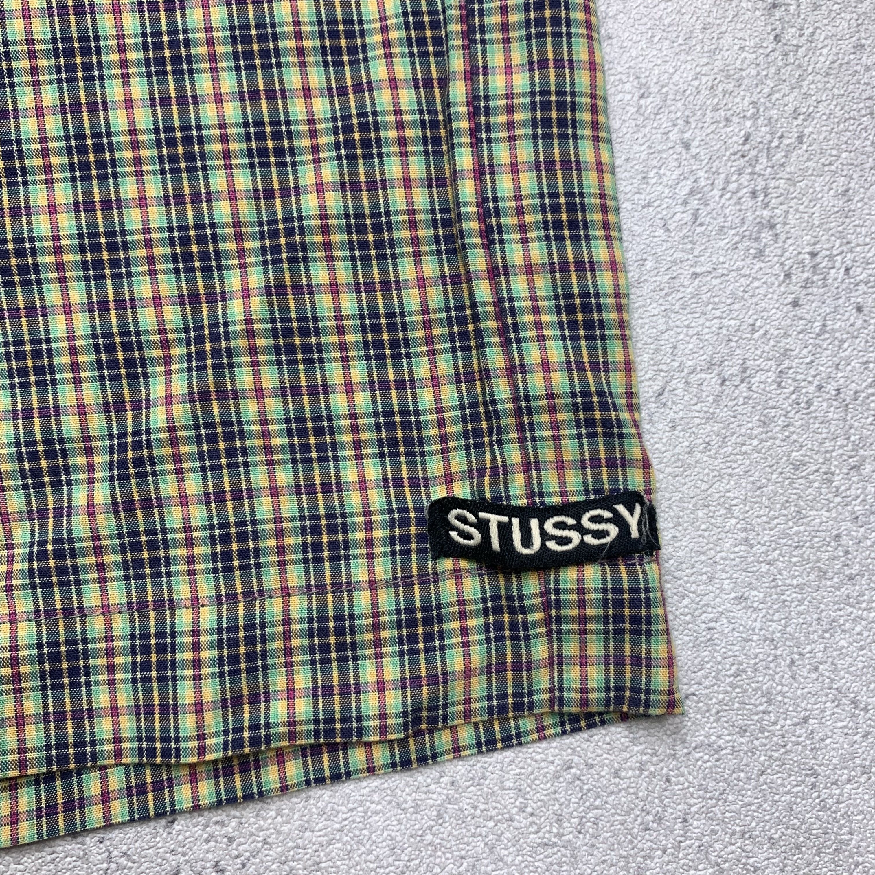 Stussy Vintage Stussy Plaid Shirt Size US M / EU 48-50 / 2 - 3 Thumbnail