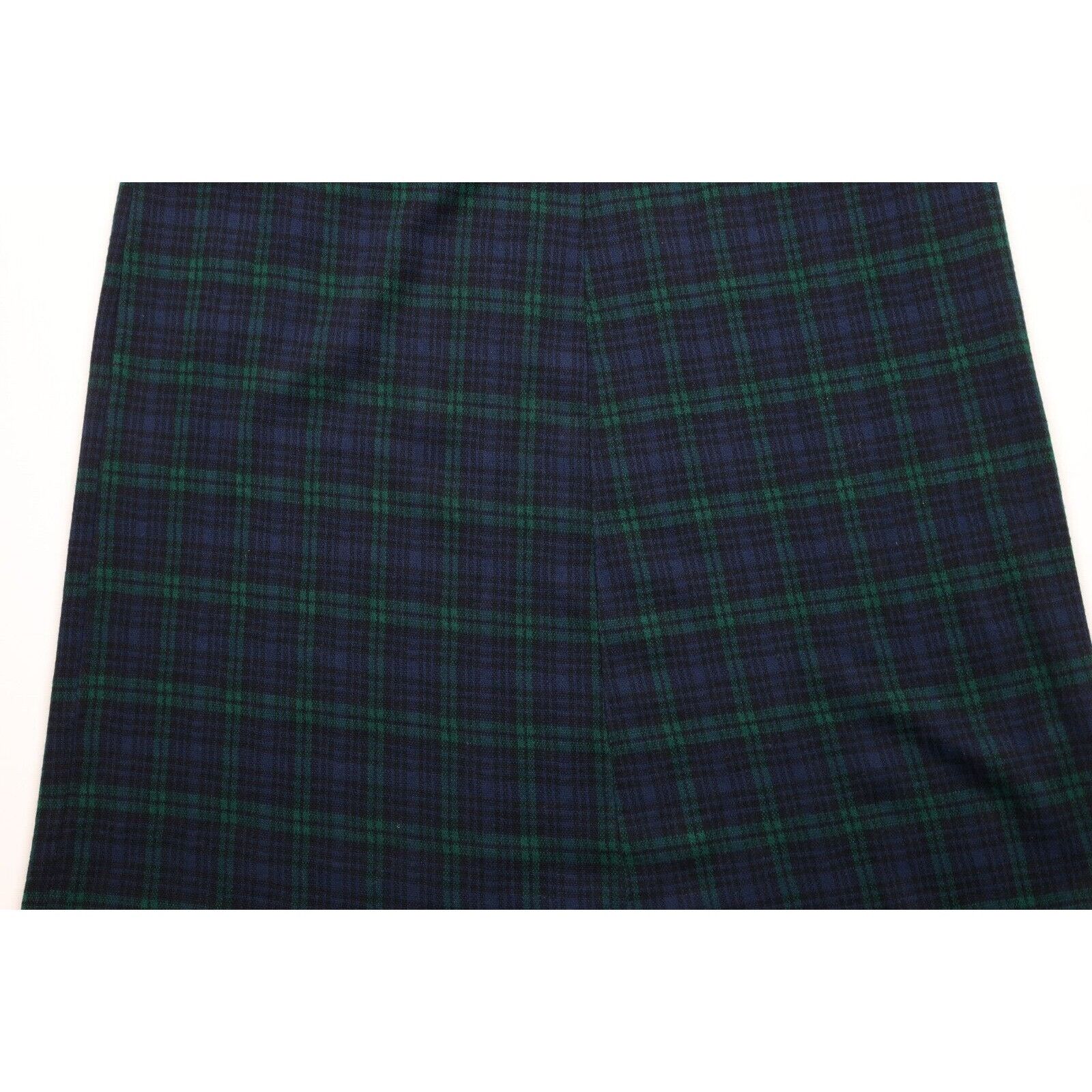 Vintage Vintage 70s Streetwear Knit Tartan Plaid Skirt Size 32" / US 10 / IT 46 - 8 Thumbnail