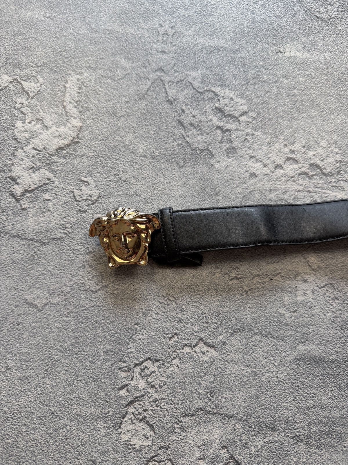 Versace Vintage Versace Belt Leather Style Luxury Size 44 - 11 Thumbnail