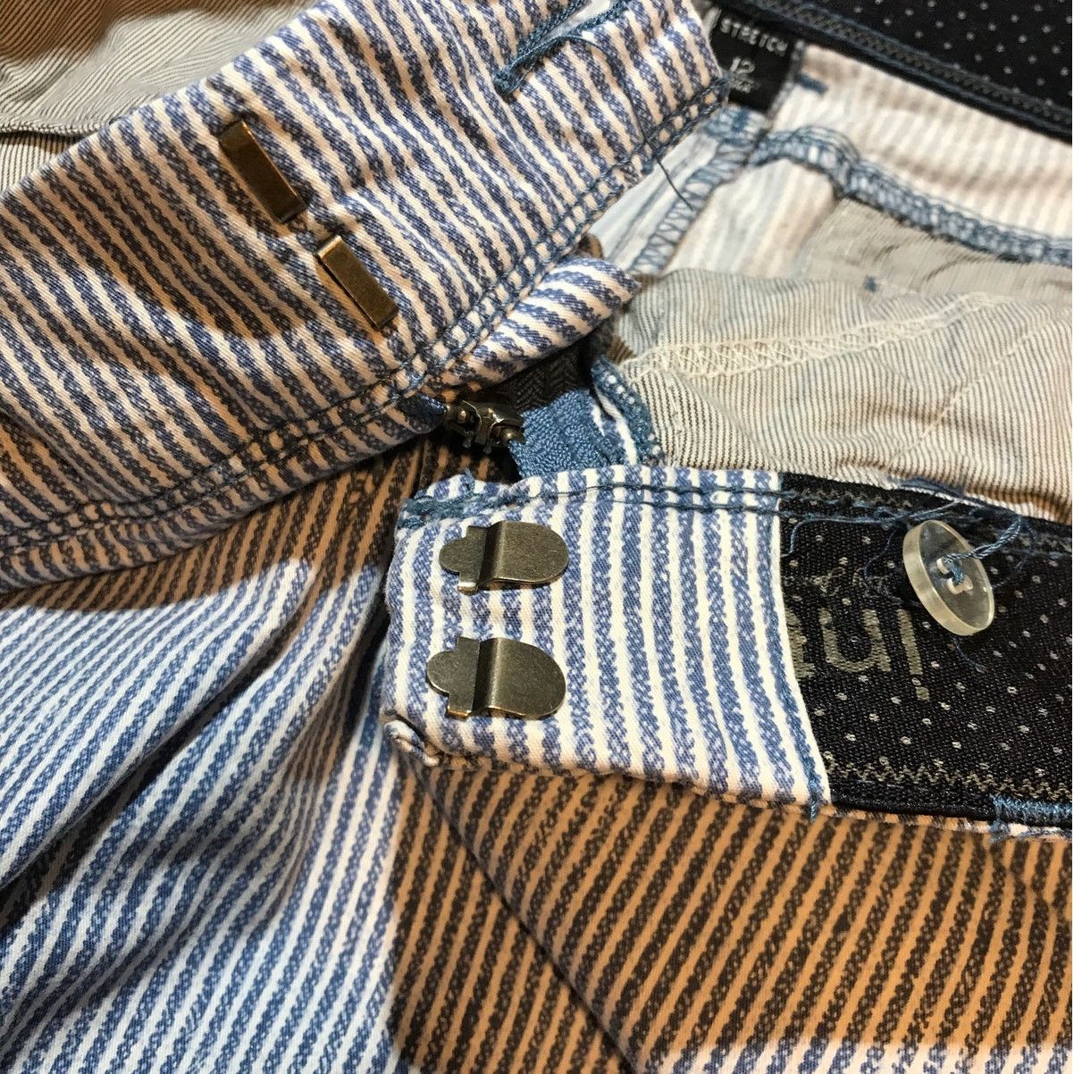 Other Intro by Jonathan Rose Striped Mid Rise Bermuda Shorts 12 Size 34" / US 12 / IT 48 - 6 Thumbnail