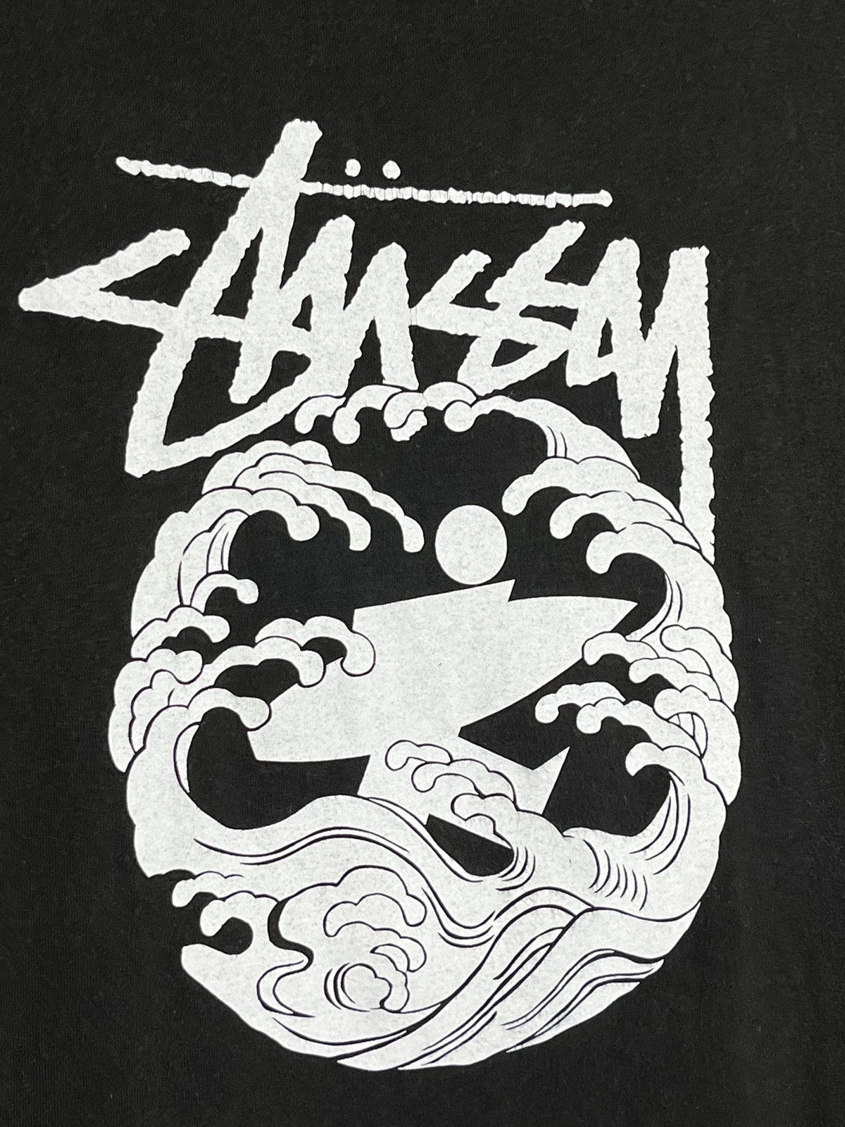 Stussy RARE🔥STUSSY x SASQUATCHFABRIX HAGURE MONO T SHIRT Size US XL / EU 56 / 4 - 3 Thumbnail