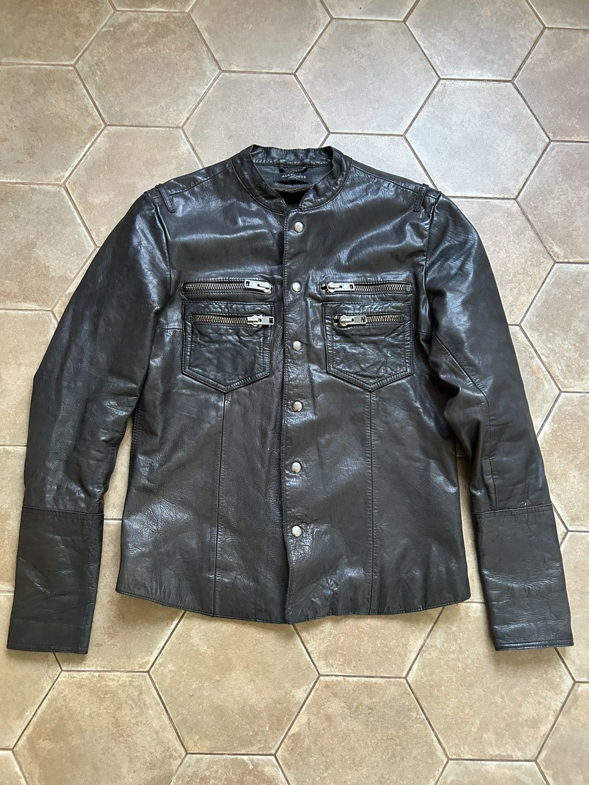 Allsaints Allsaints leather jacket Size US M / EU 48-50 / 2 - 1 Thumbnail