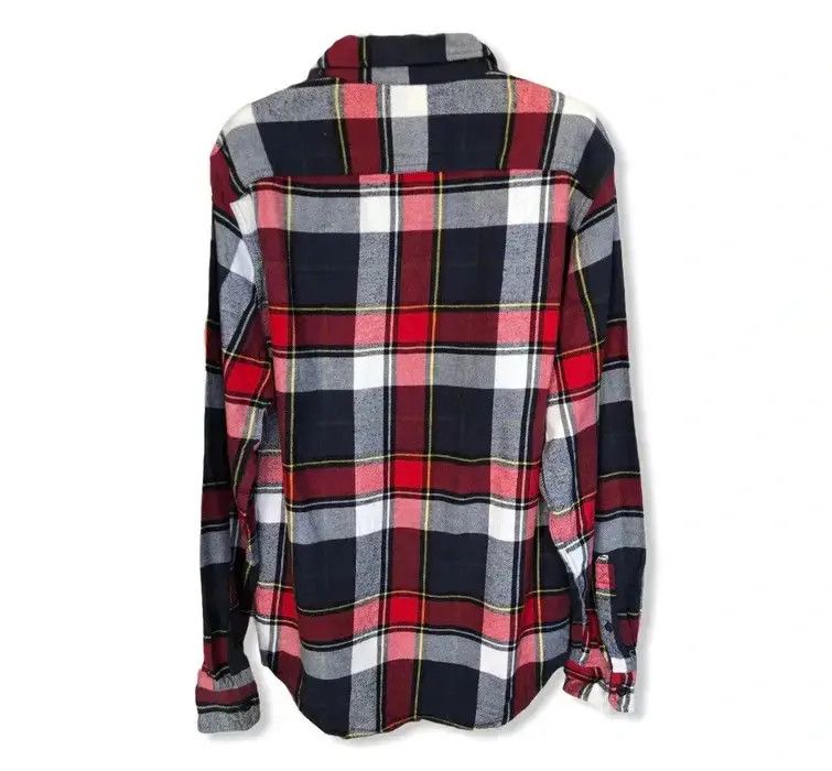 American Eagle Outfitters × Flannel American Eagle Plaid Tartan Flannel Shirt 👕 Size US M / EU 48-50 / 2 - 4 Thumbnail