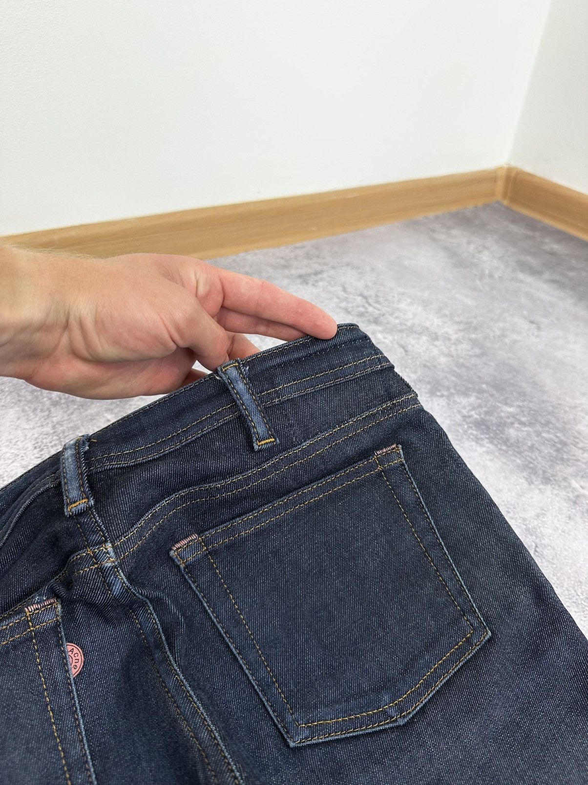 Acne Studios Vintage Acne Studios Avant Garde Slim Climb Indigo Y2K Jeans Size US 28 / EU 44 - 12 Thumbnail