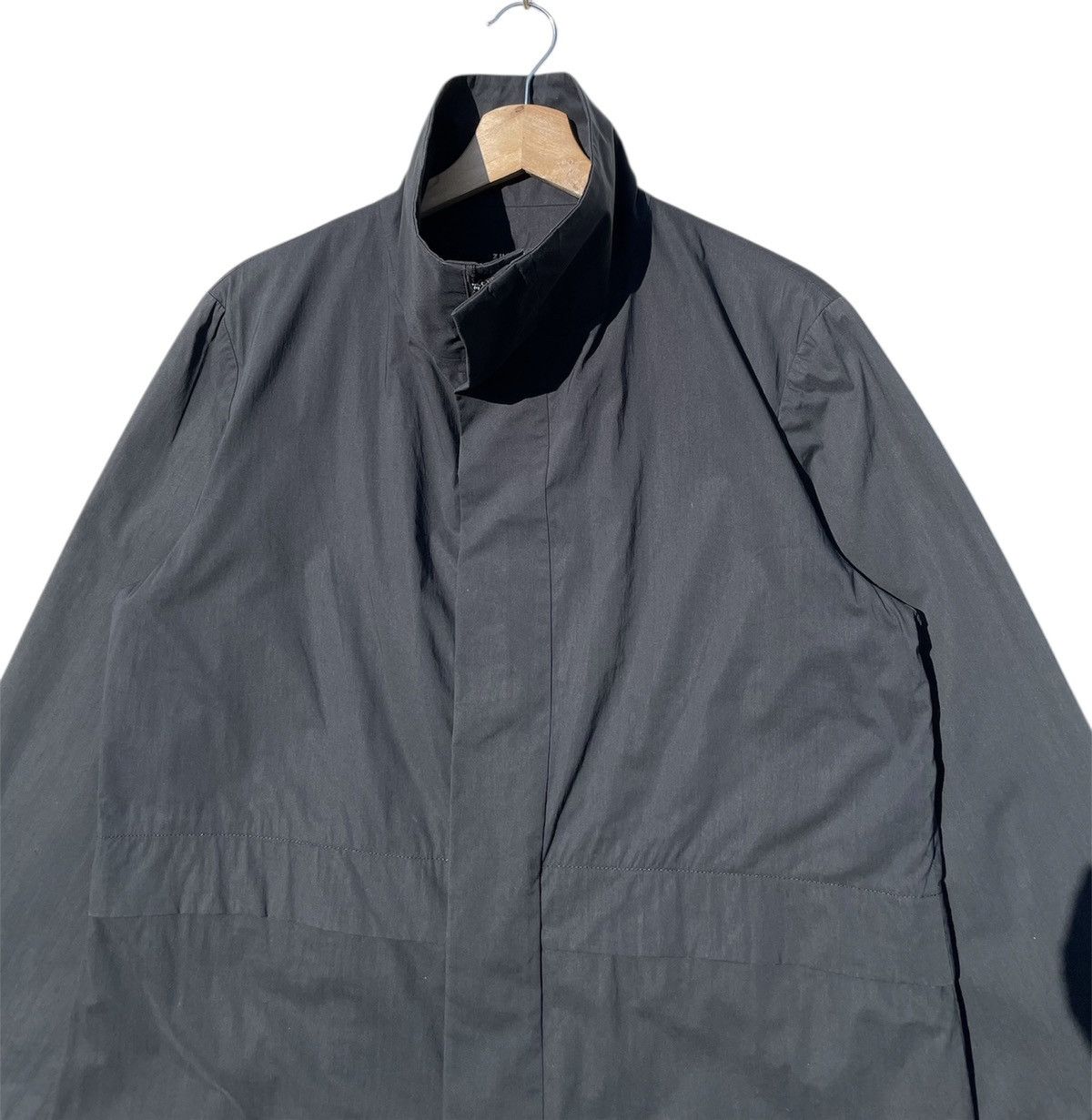 Japanese Brand Miyazaki Masahiro Zubzubi Long Coat with Detachable Collar Size US L / EU 52-54 / 3 - 6 Thumbnail