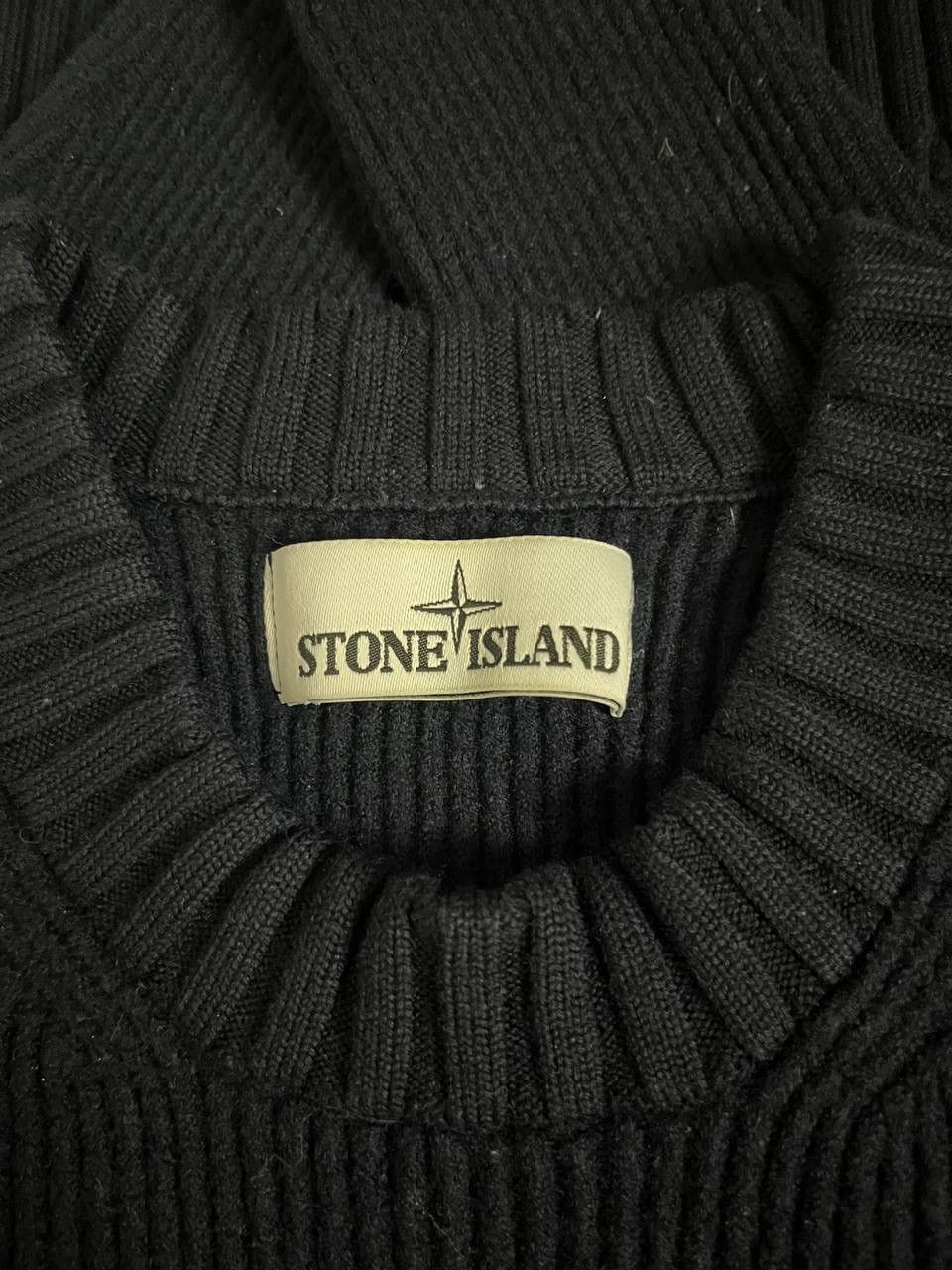 Stone Island Stone Island Sweater Navy Wool Size US L / EU 52-54 / 3 - 10 Thumbnail
