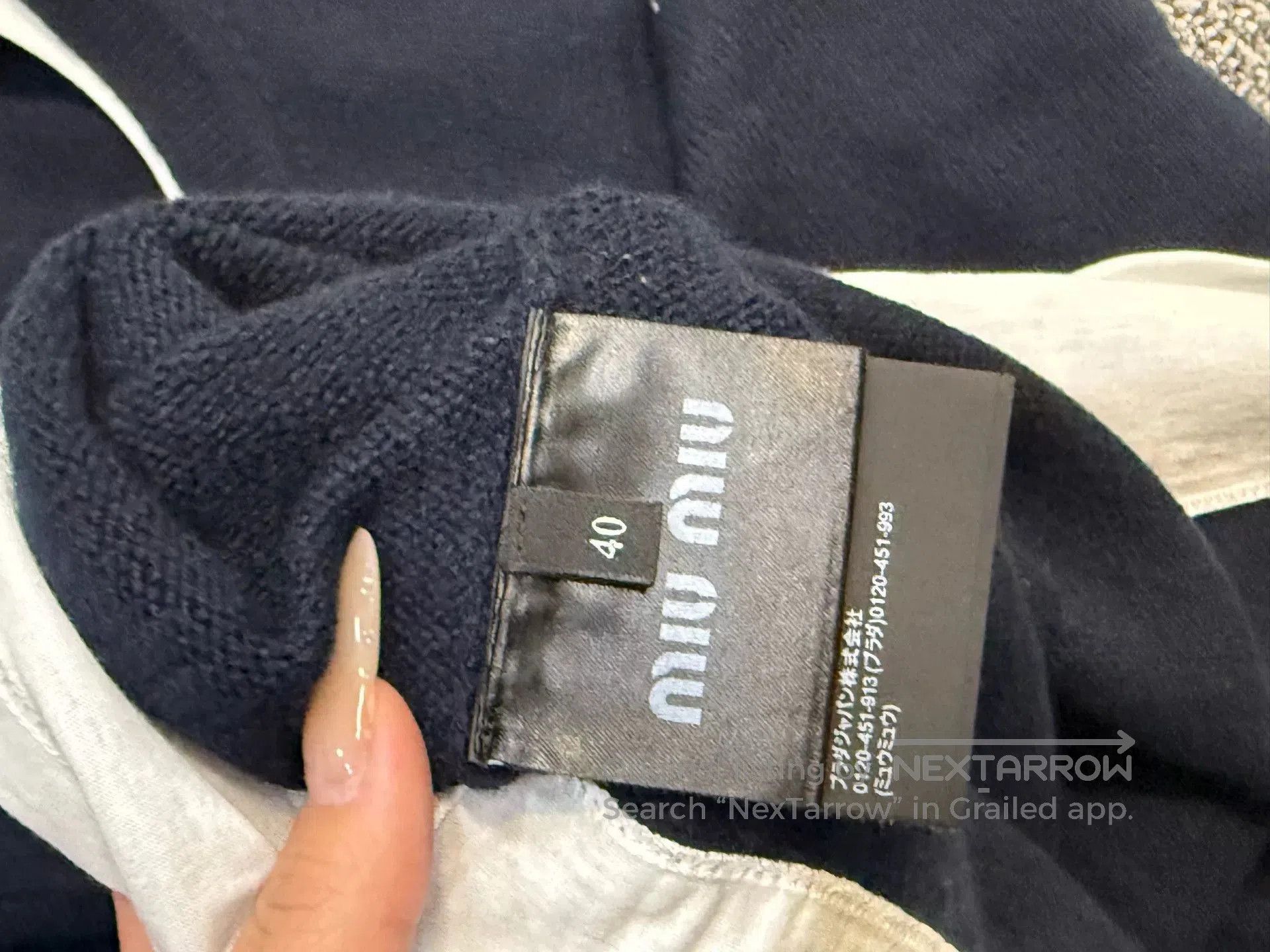 Miu Miu Miu Miu Size 40 Cotton T. Size S / US 4 / IT 40 - 5 Thumbnail