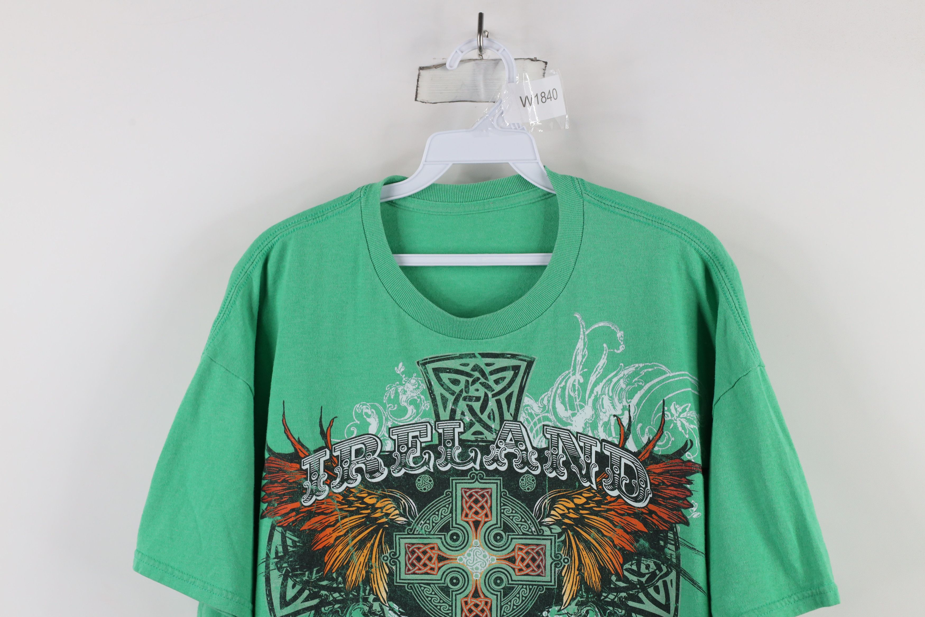 Vintage Vintage Y2K Streetwear Gaelic Cross UFC MMA Fighting T-Shirt Size US XL / EU 56 / 4 - 2 Thumbnail