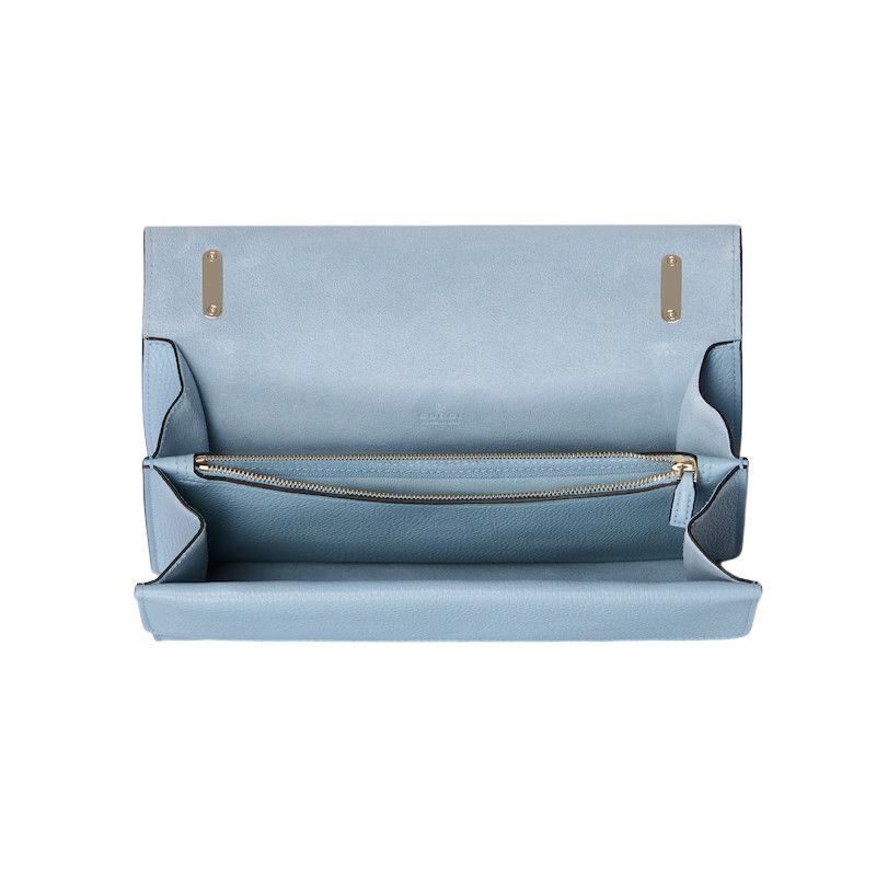 Gucci GUCCI Dionysus Medium $3500 Light Blue Leather Shoulder Bag Size ONE SIZE - 5 Thumbnail