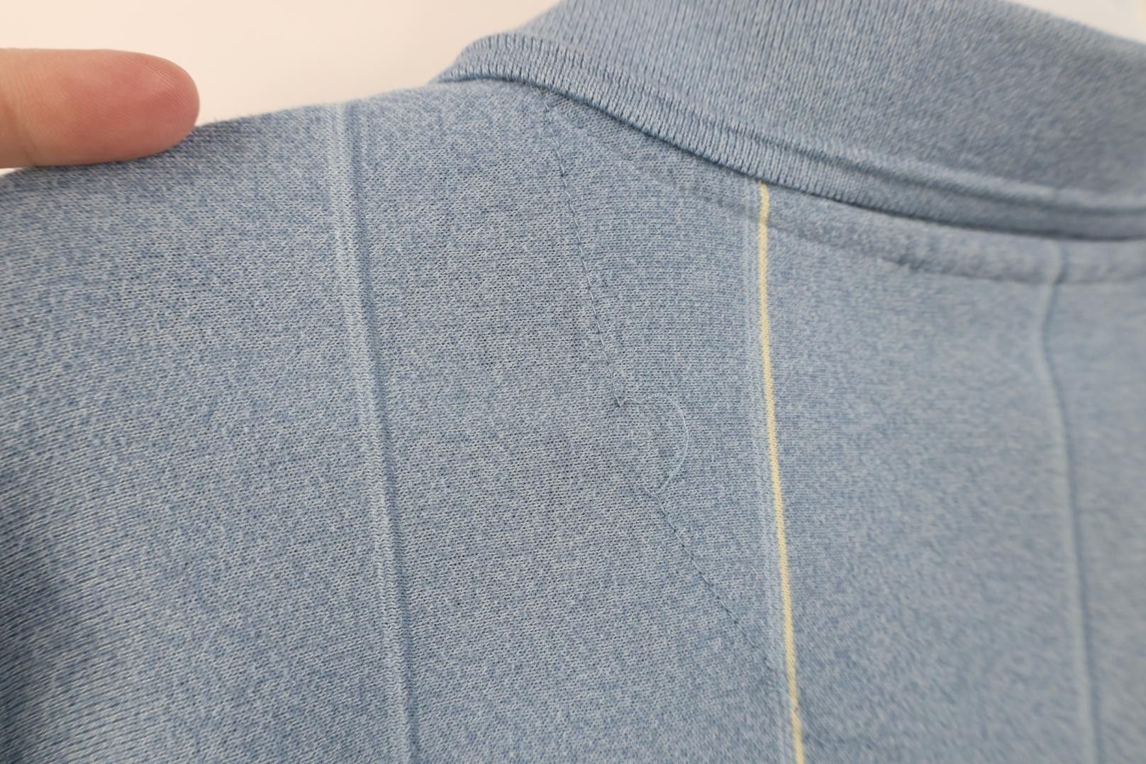 Vintage Vintage 90s Streetwear Knit Collared Golf Polo Shirt Blue Size US XXL / EU 58 / 5 - 10 Thumbnail