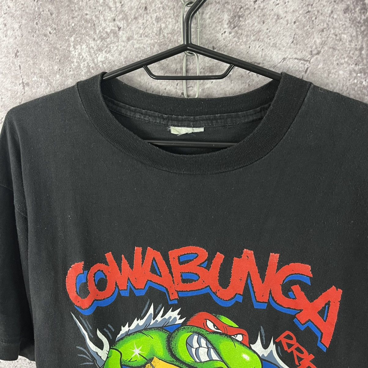 Cartoon Network Vtg 1990 Single Stitch Teenage Mutant Ninja Turtles Rafael Size US L / EU 52-54 / 3 - 2 Thumbnail