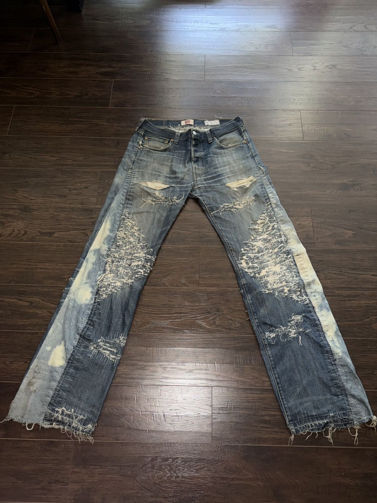 Ends Repair Ends Repair Distressed Denim Size US 34 / EU 50 - 1 Thumbnail