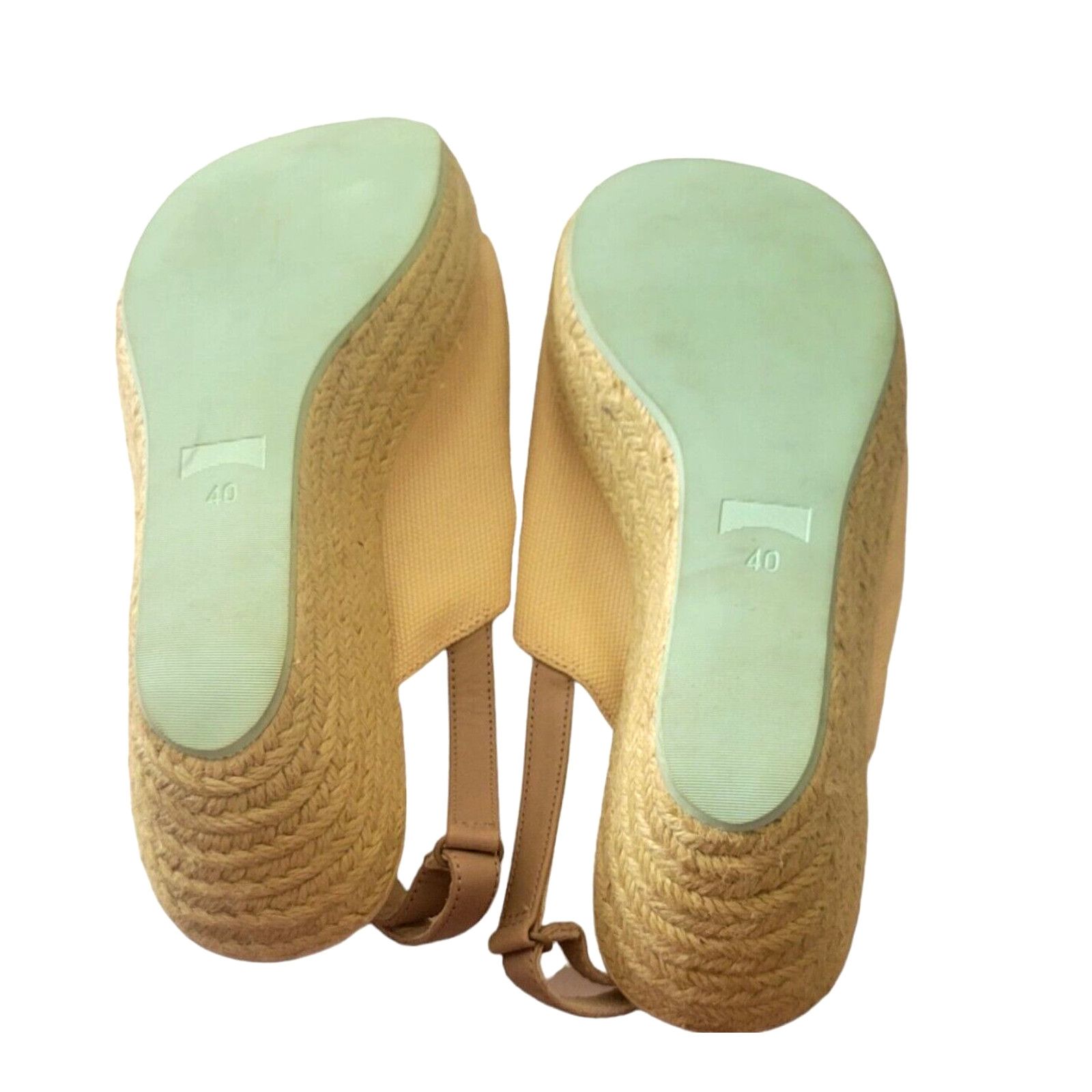 Camper Camper Damas Beige Wedge Women Sandals Size 40/10 Size US 10 / IT 40 - 9 Thumbnail